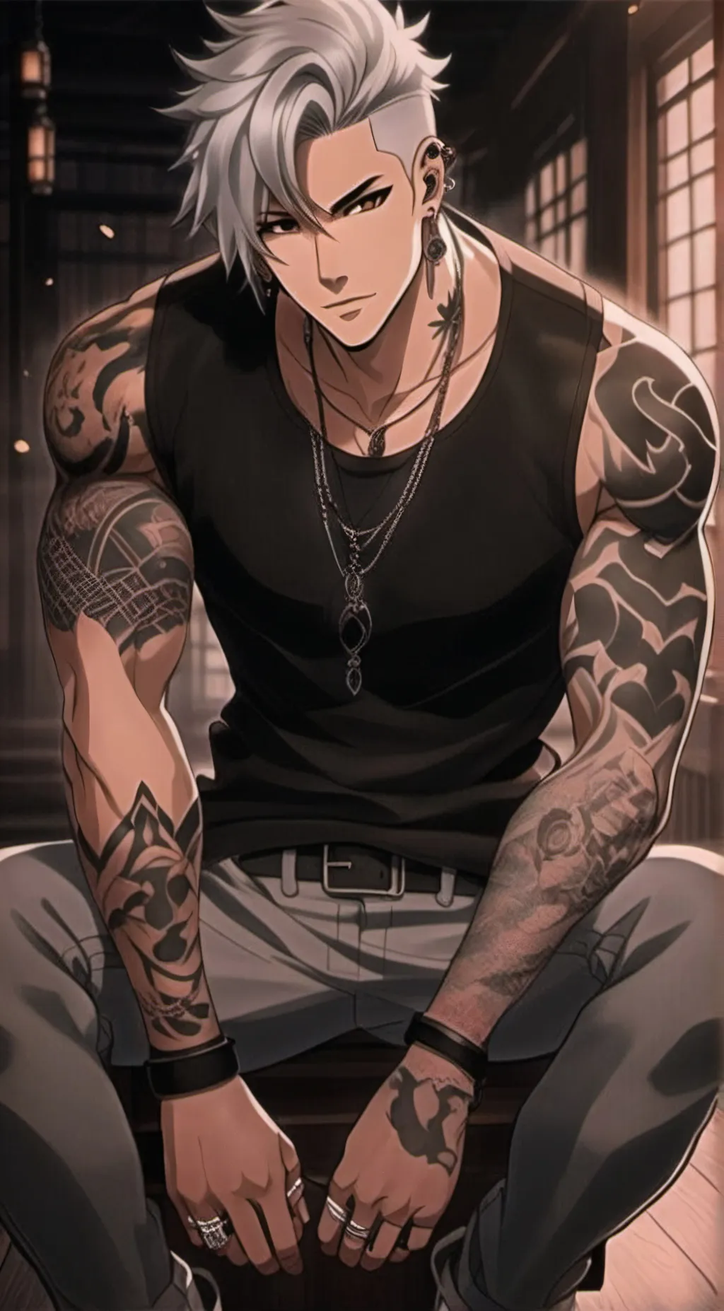 ai character: Dan  background