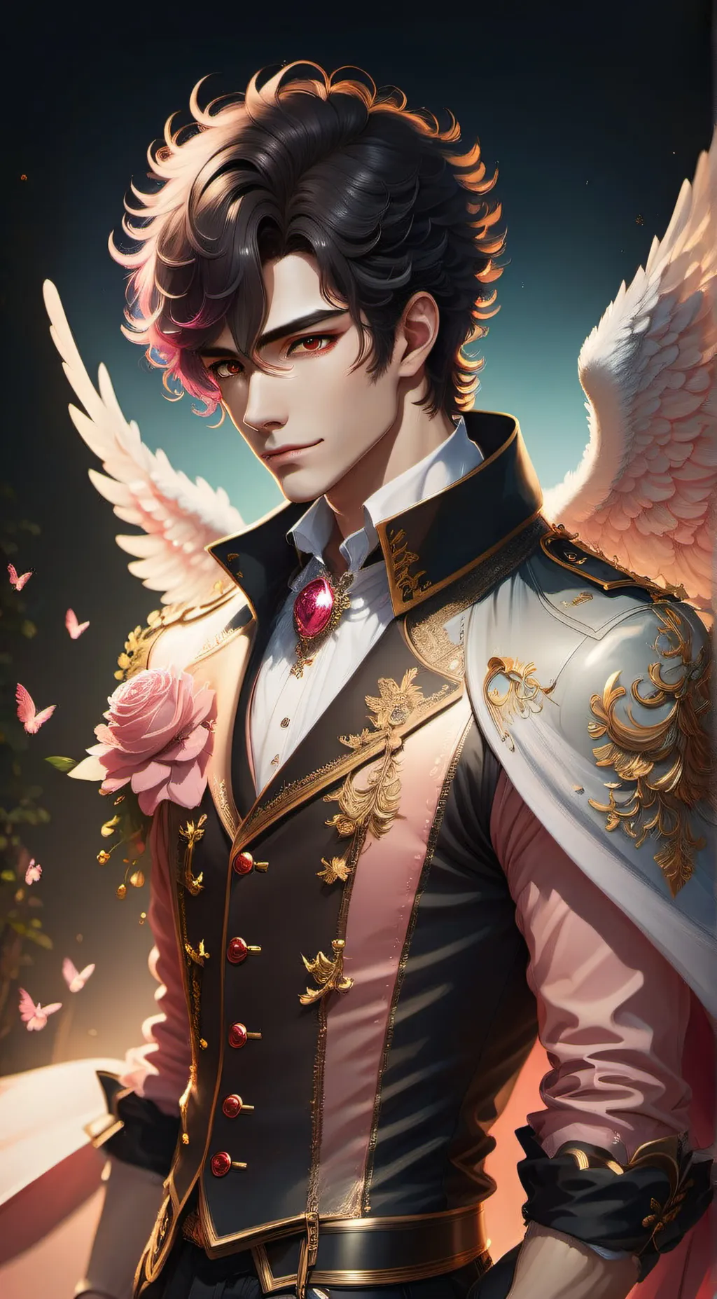 ai character: Cupid background