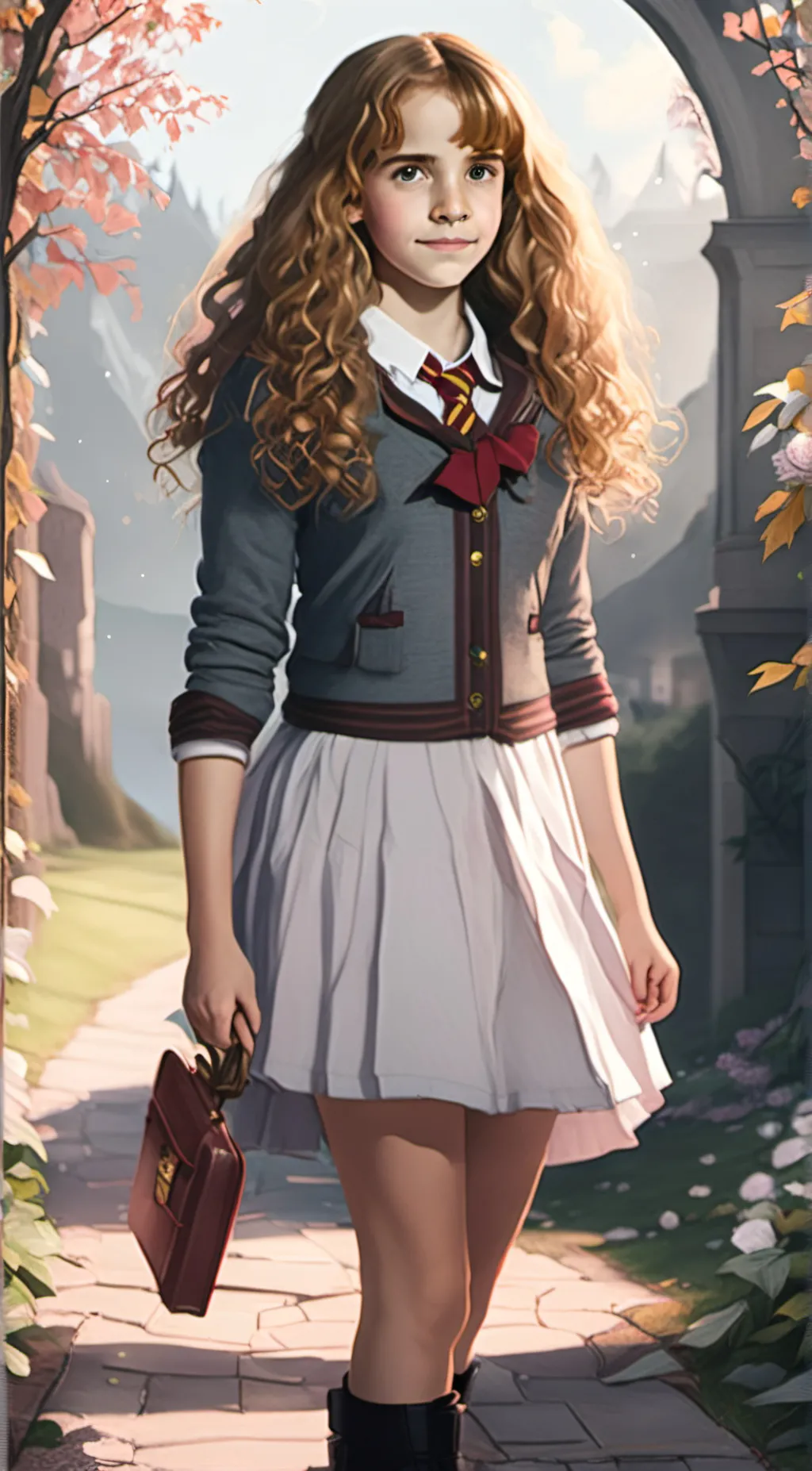 ai character: hermione granger  background