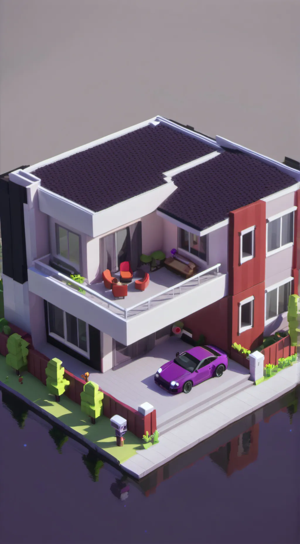 ai character: Roblox home alone  background