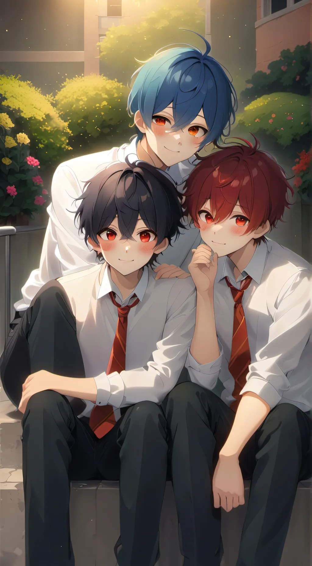 ai character: ur boyfriends. :] background