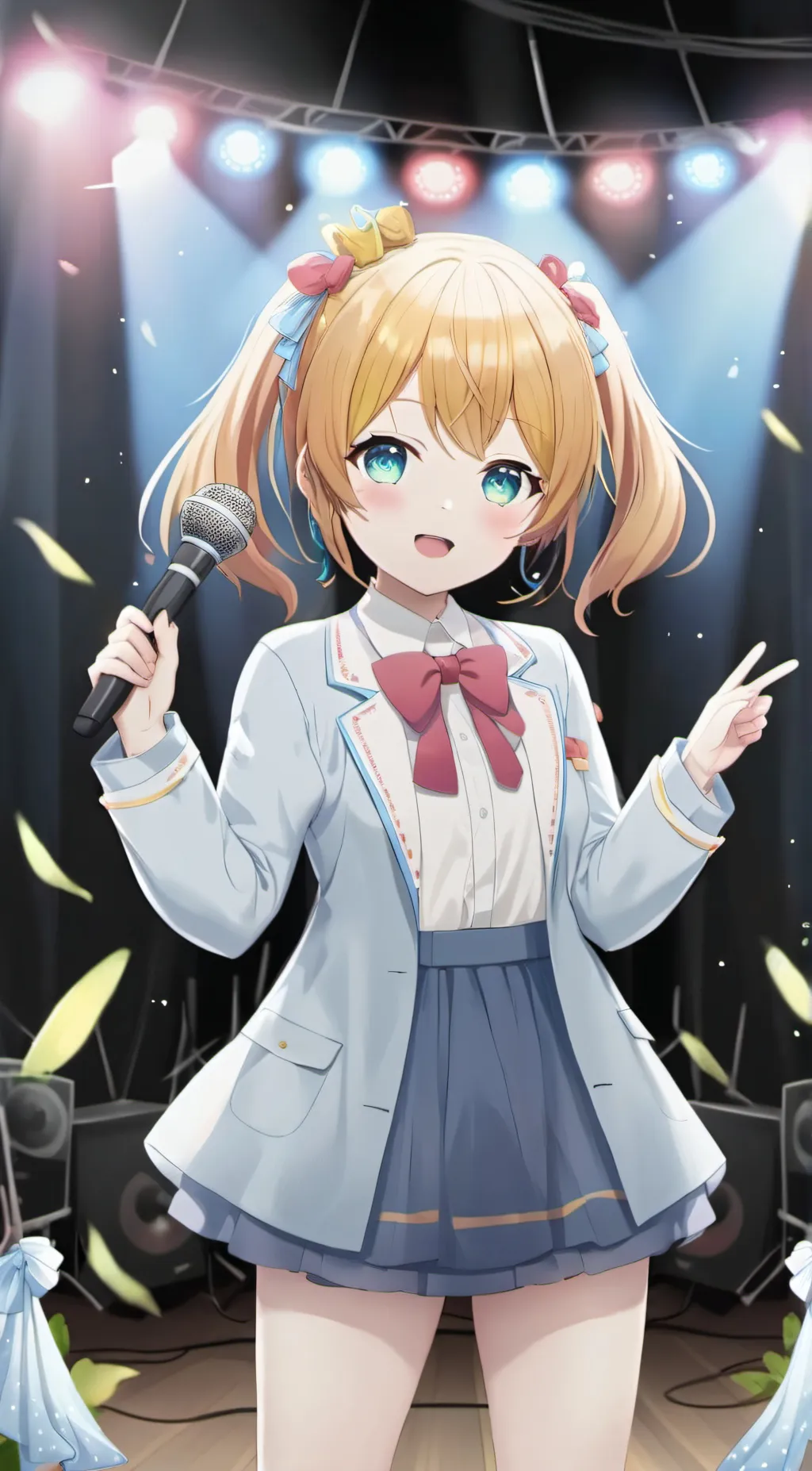 ai character: Beth Maria  background