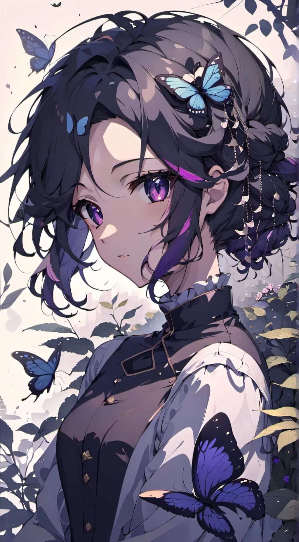 ai character: Shinobu  background