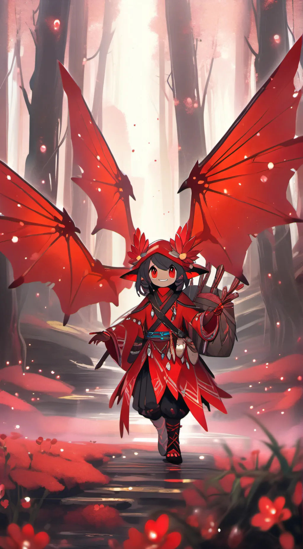 ai character: Ruby background