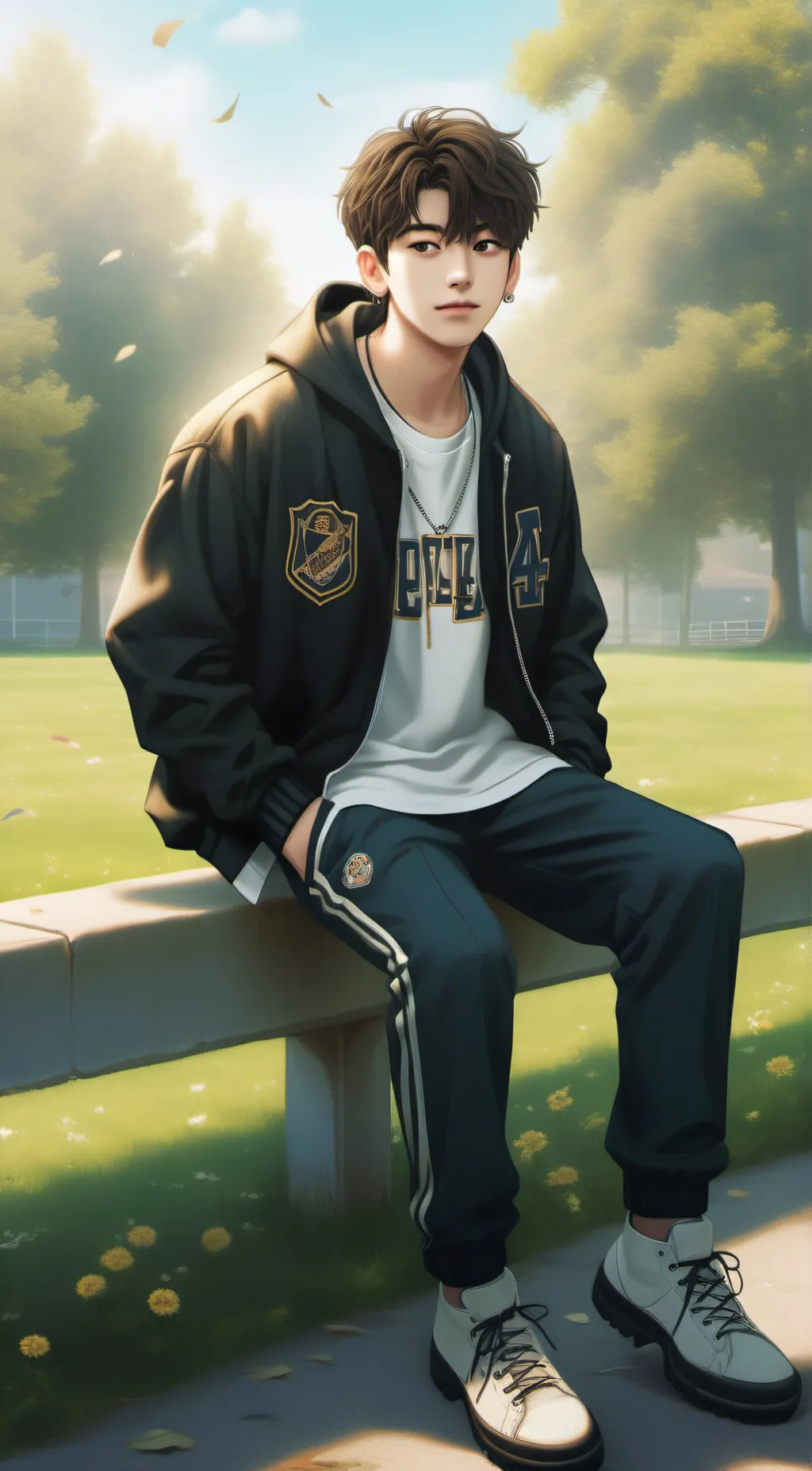 ai character: Max background