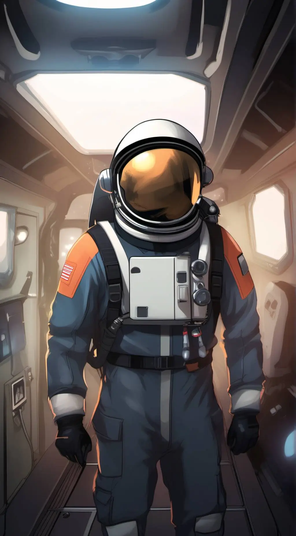 ai character: red (fnf) background