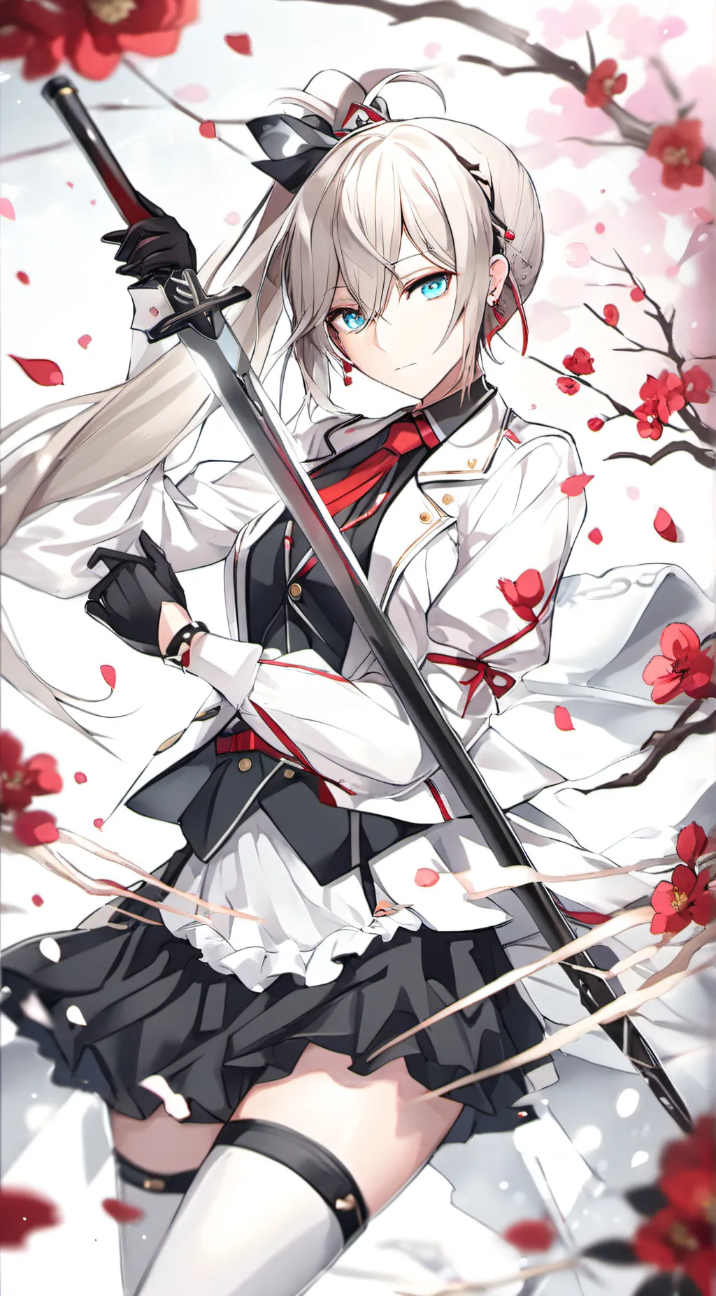 ai character: Demon slayer :) background