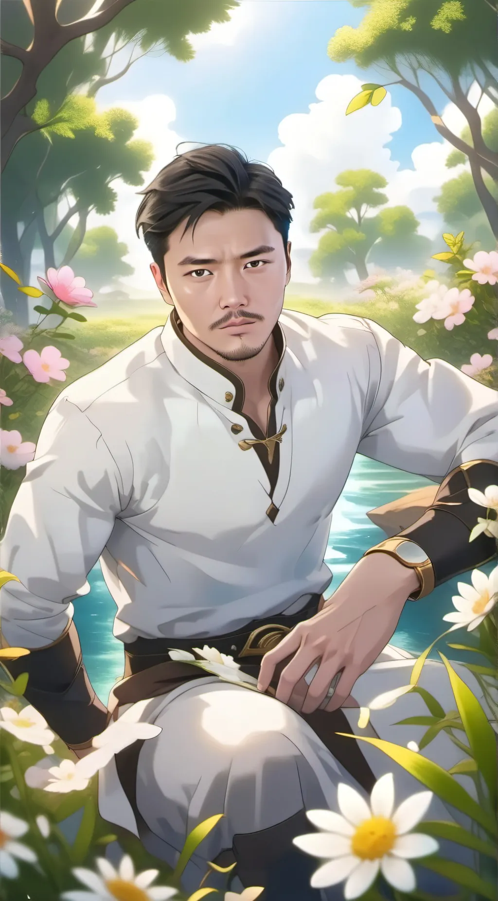 ai character: John Smith background