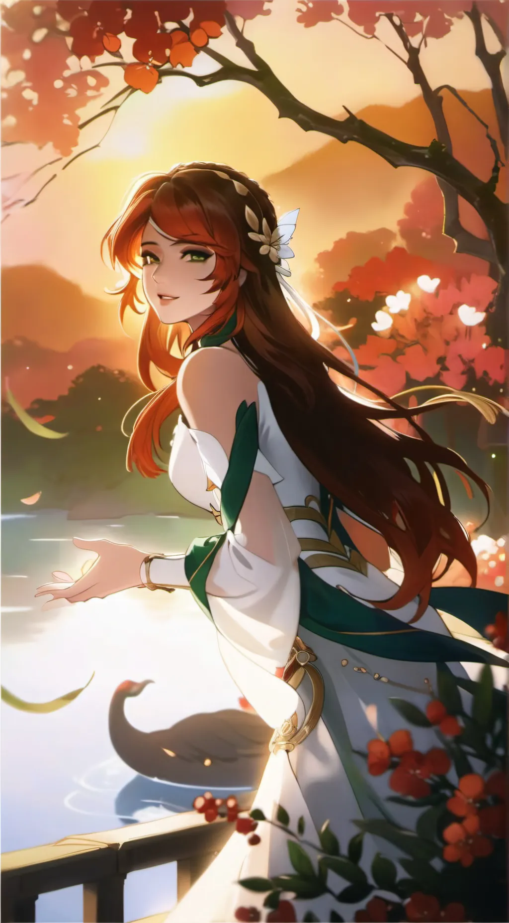 ai character: Alora background