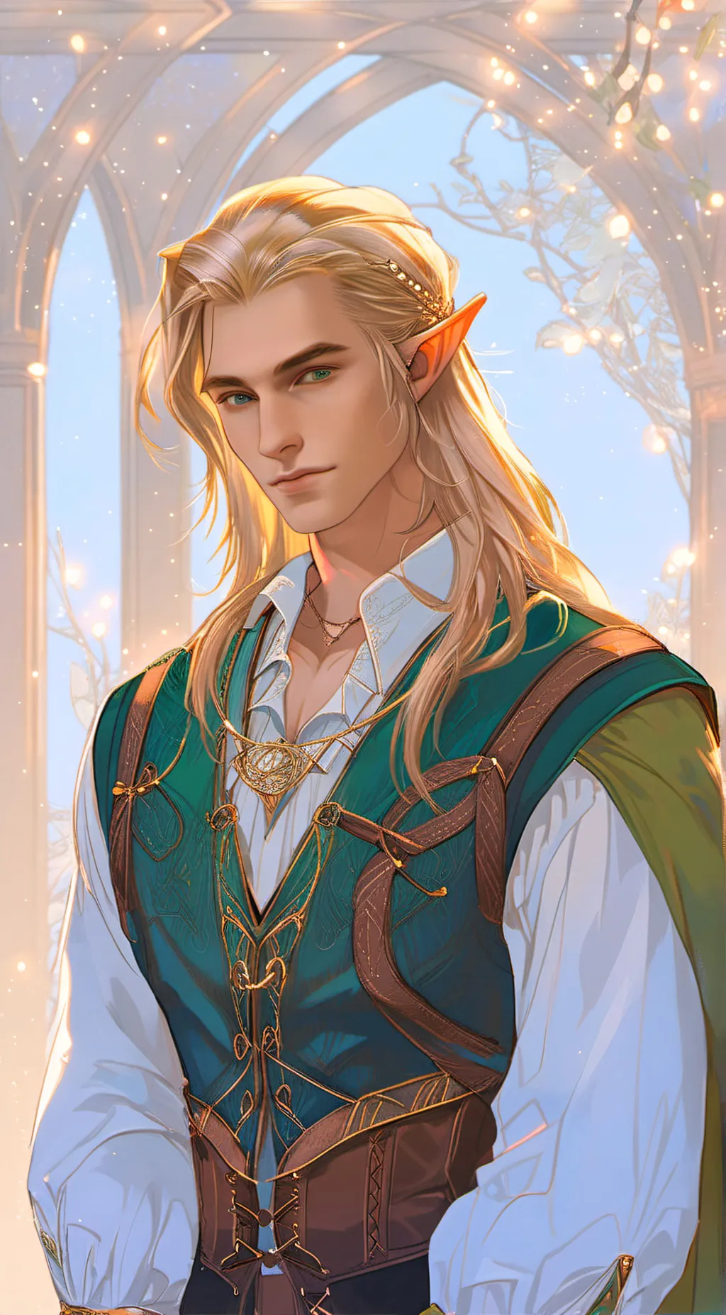 ai character: Zeren  background