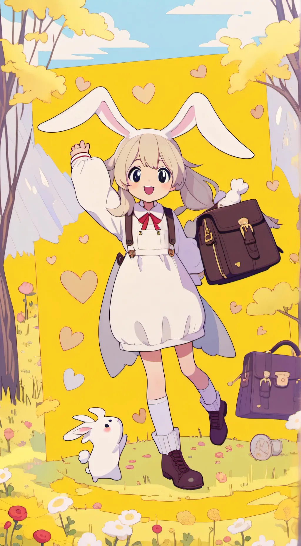 ai character: Angel Gabby background