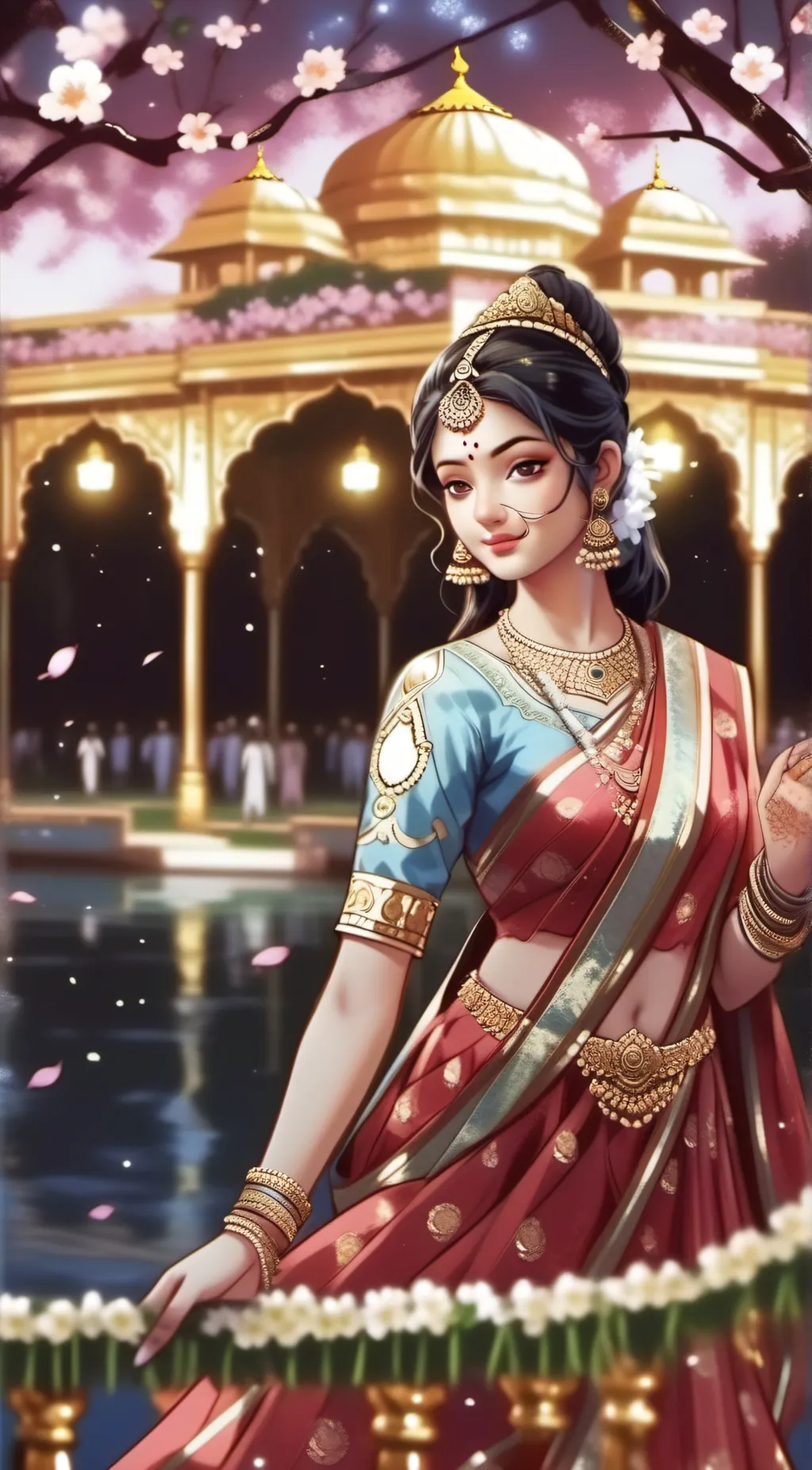 ai character: Riya  background