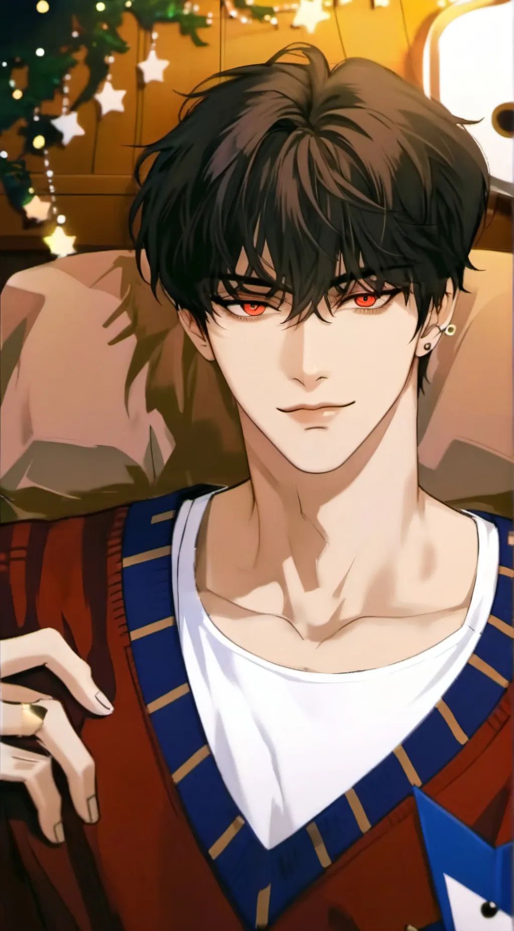 ai character: Carter background