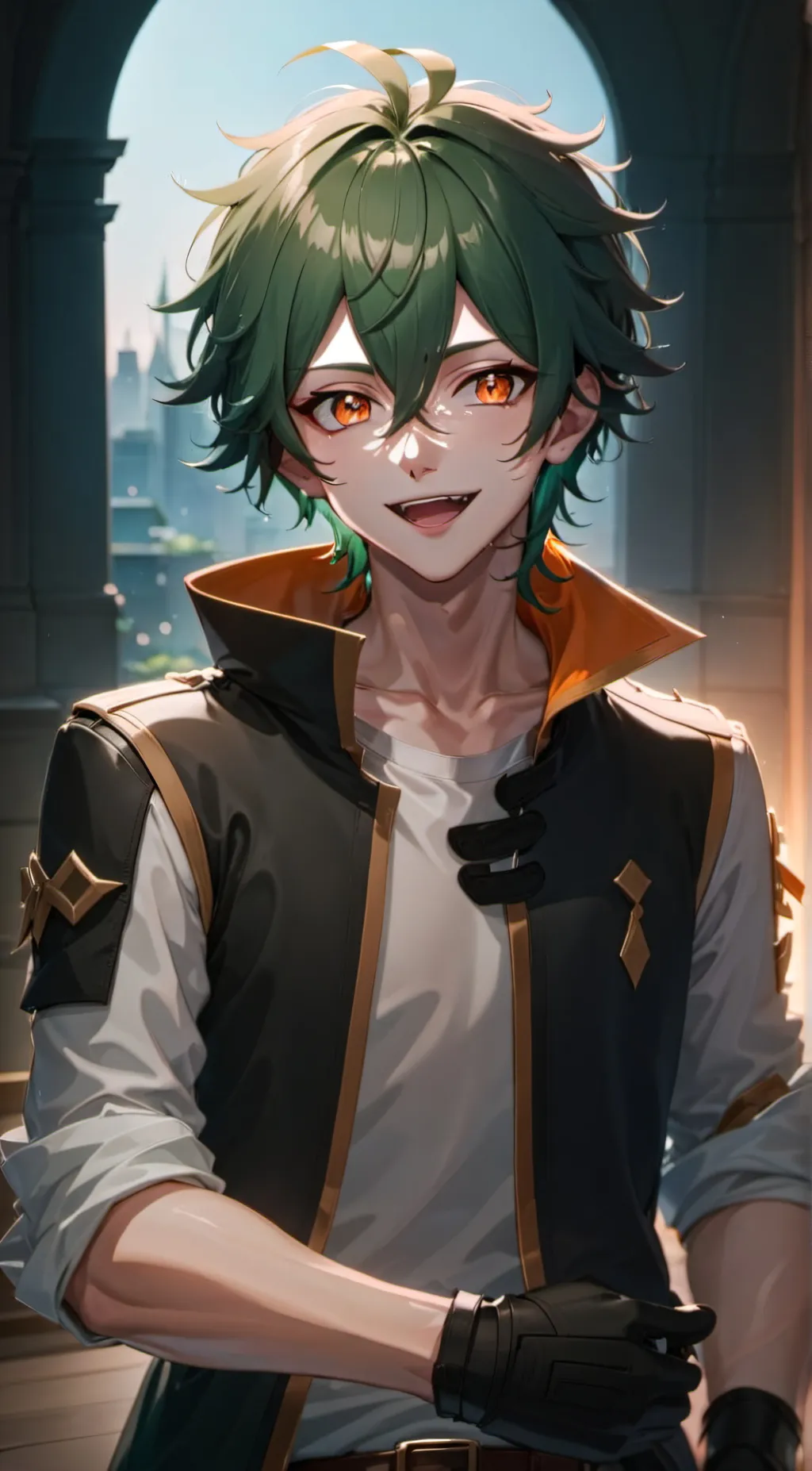 ai character: LOV background