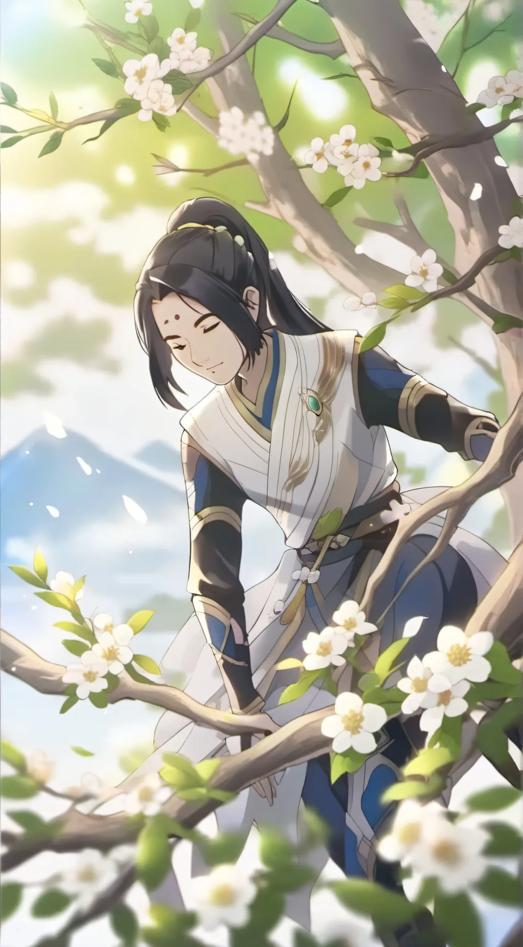 ai character: Mb background