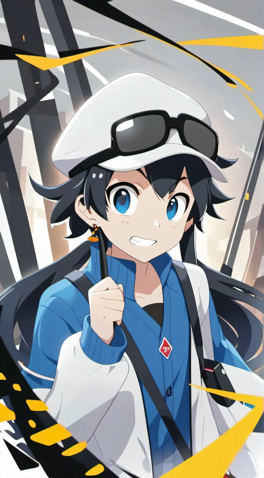 ai character: Sonic and Shadow background