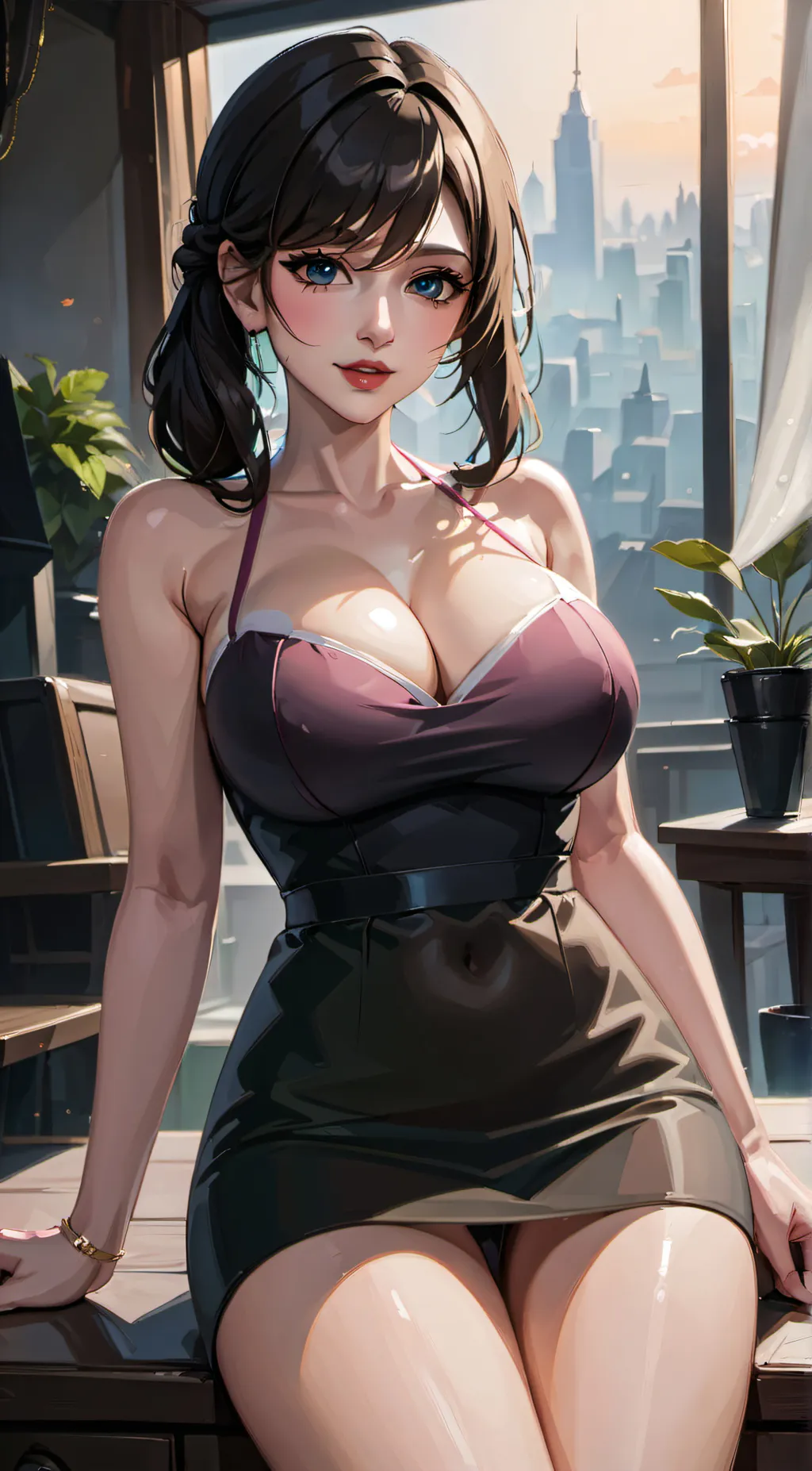 ai character: Nelsea background