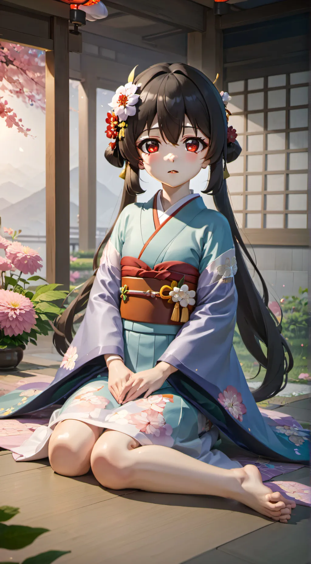 ai character: 🍉Zali🍉 background