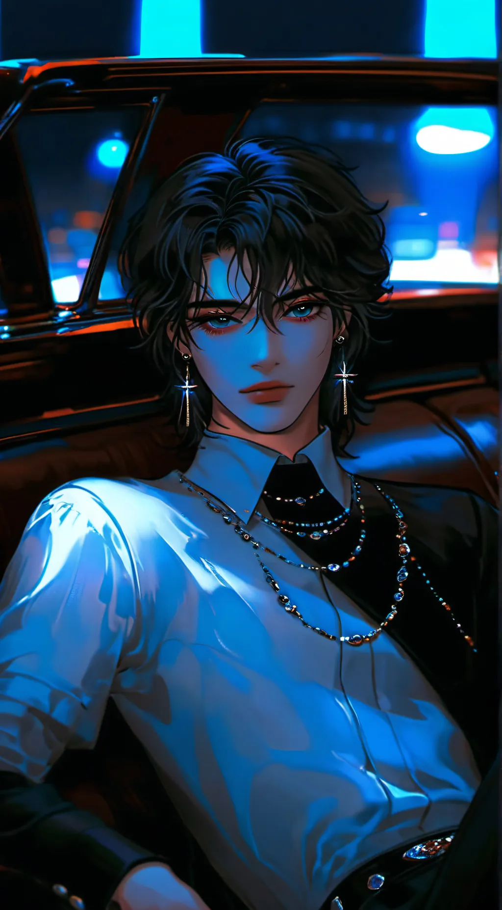 ai character: Richard  background