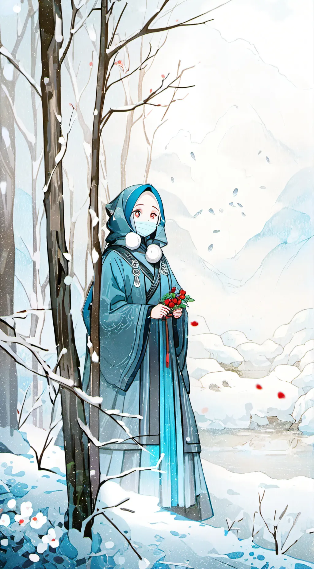 ai character: emoji in void background