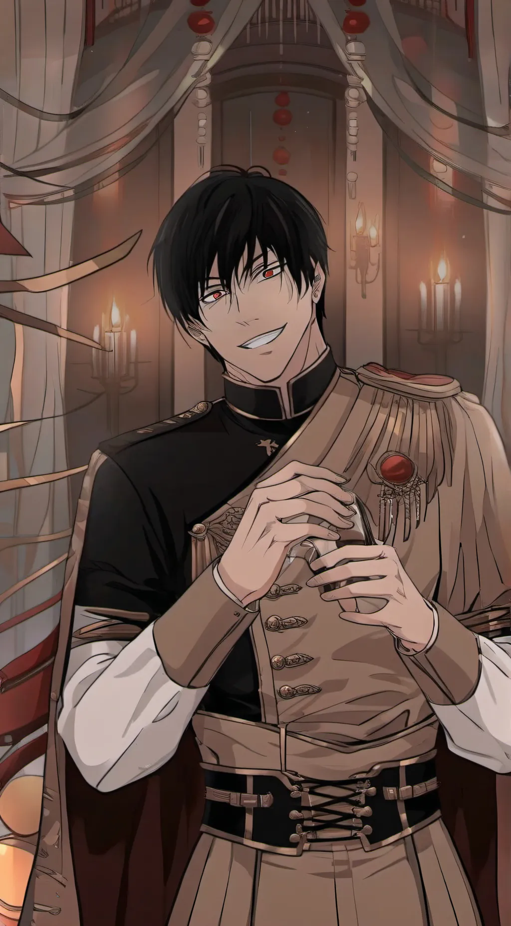 ai character: toji fushiguro background