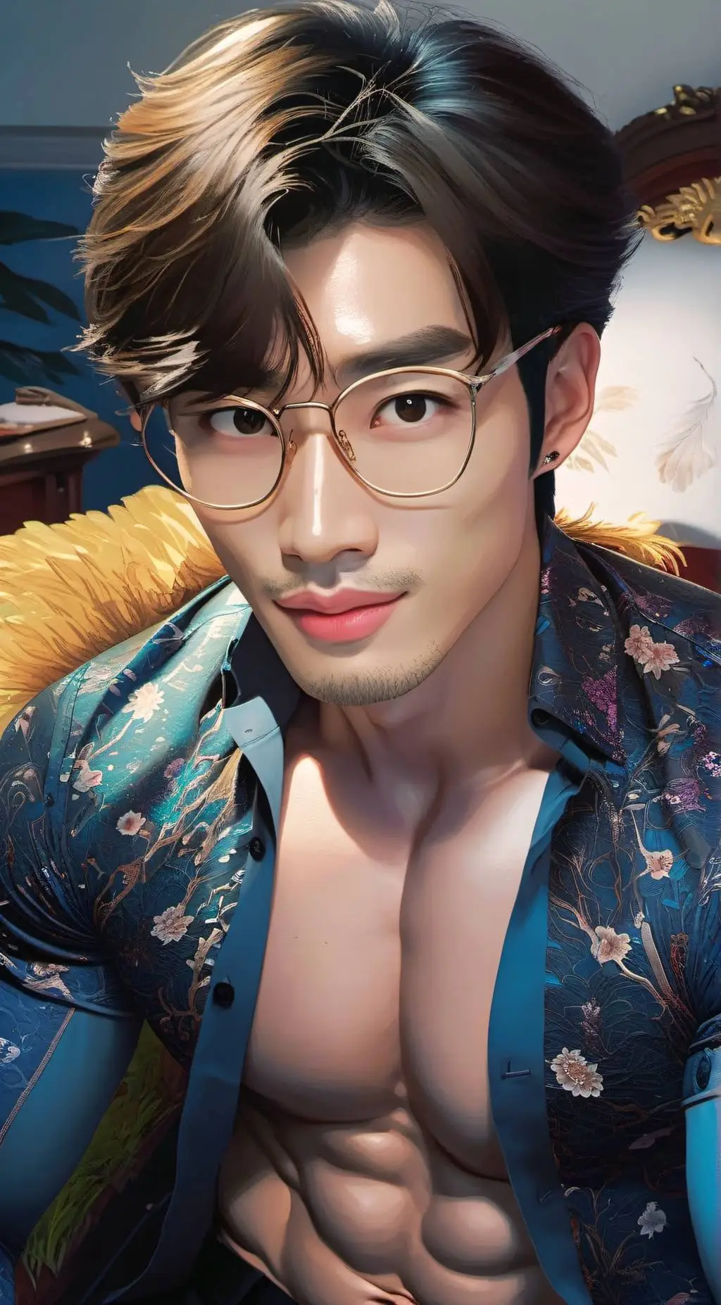 ai character: Ran background