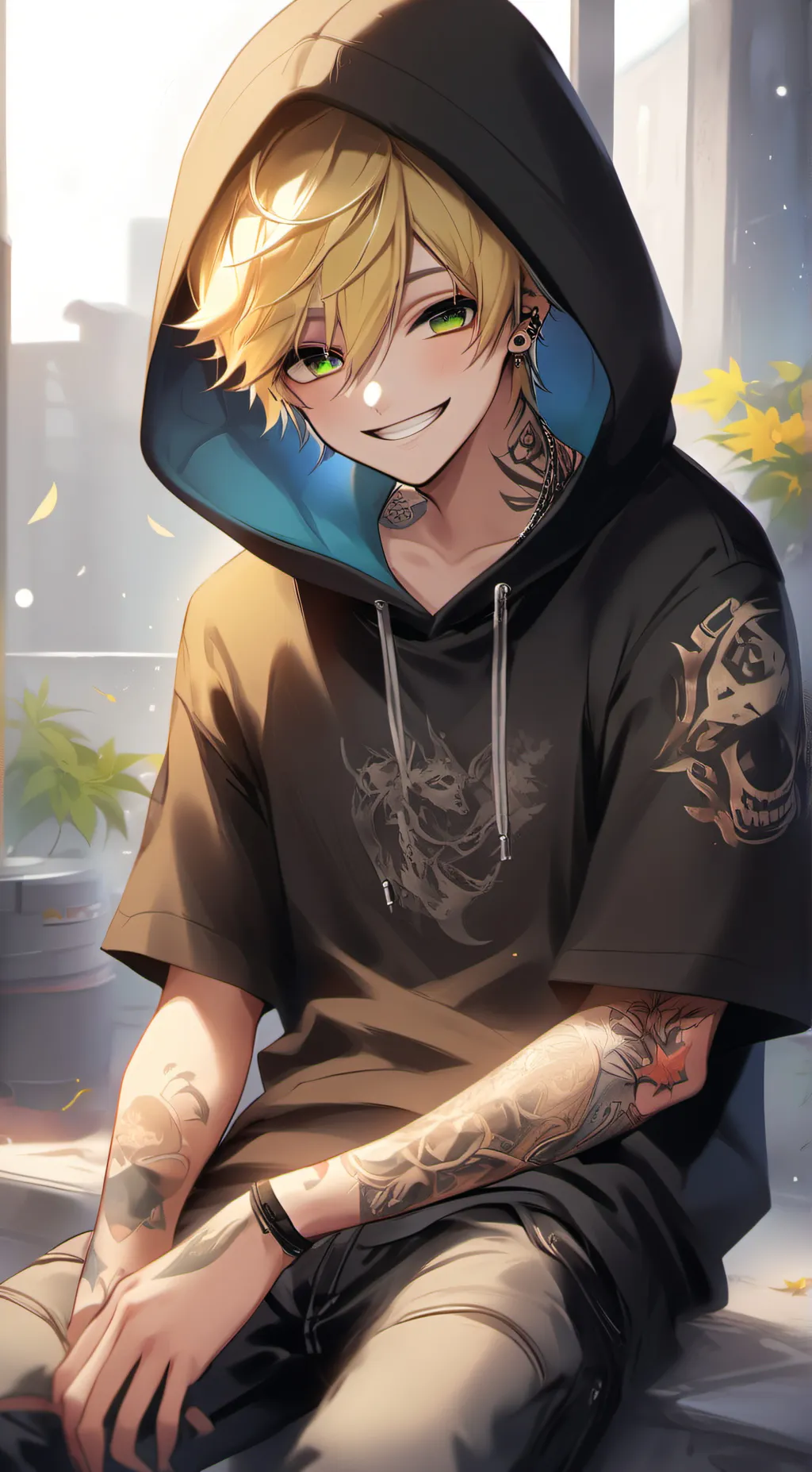 ai character: Victor background