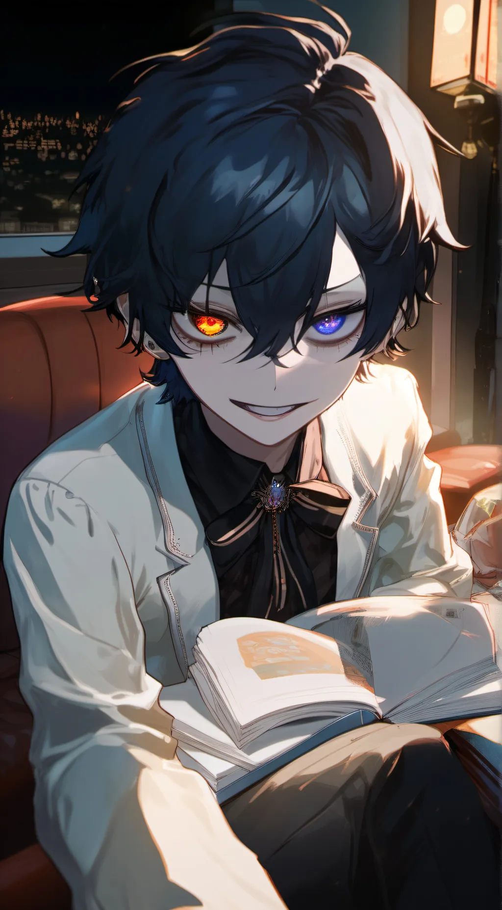 ai character: 🕷{Ron}🕷 background