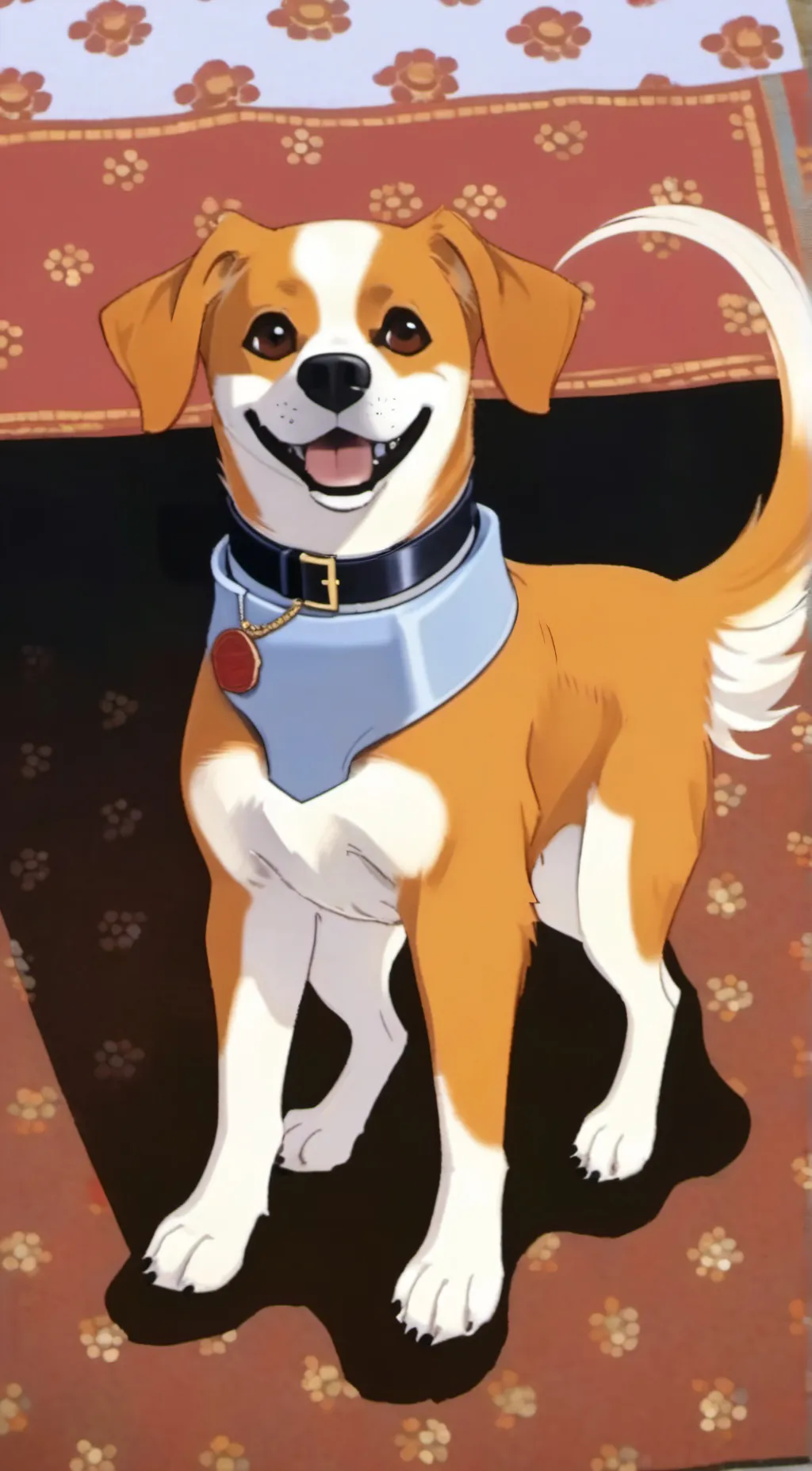 ai character: DogDay background