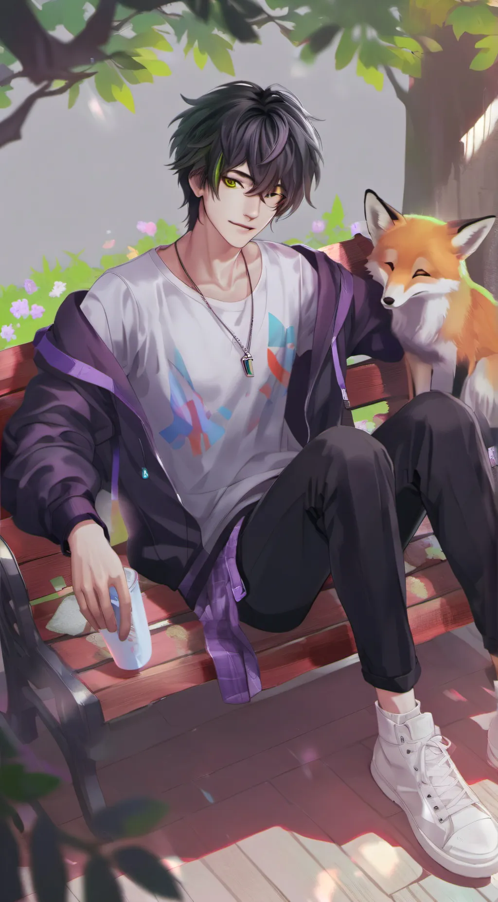 ai character: Lucas background