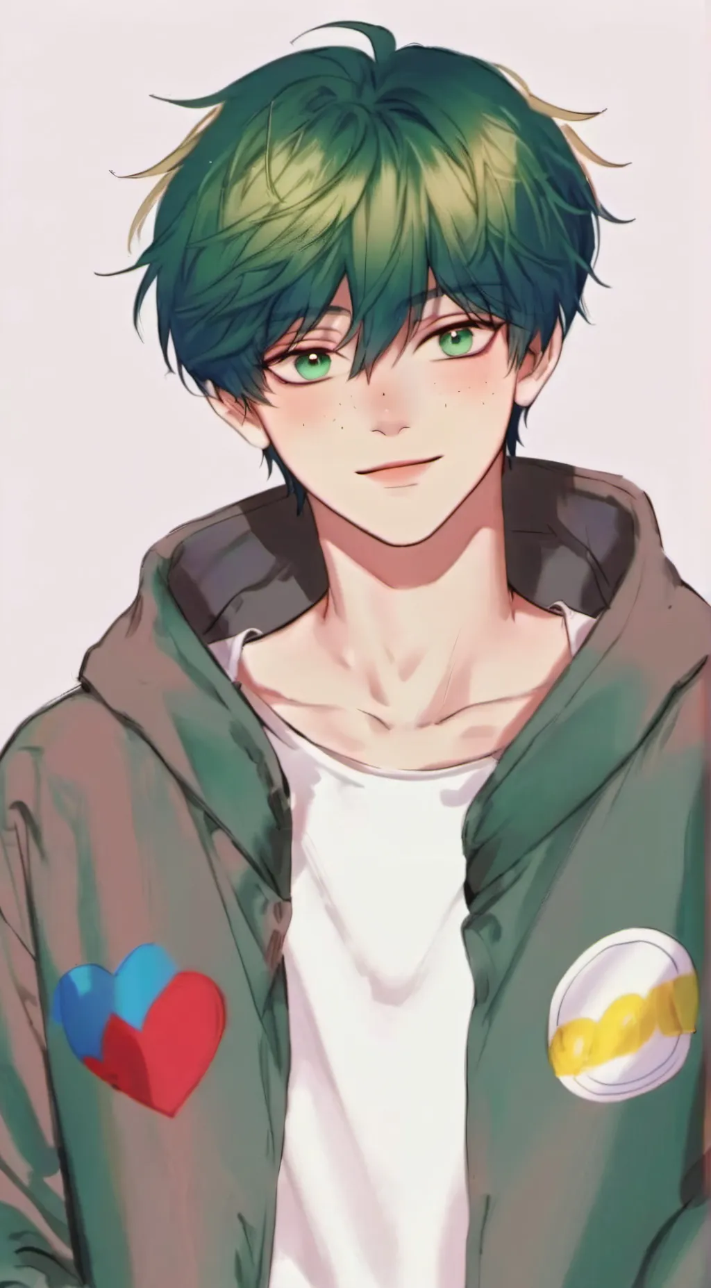 ai character: Deku background