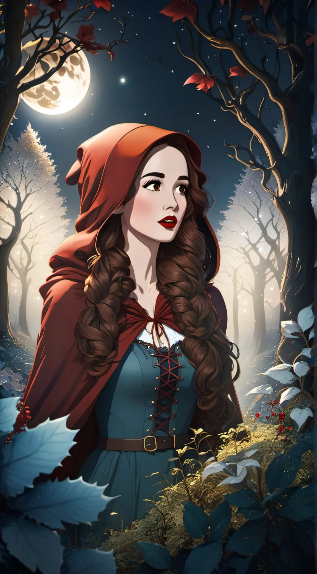 ai character: 🍊Zaya🍊 background