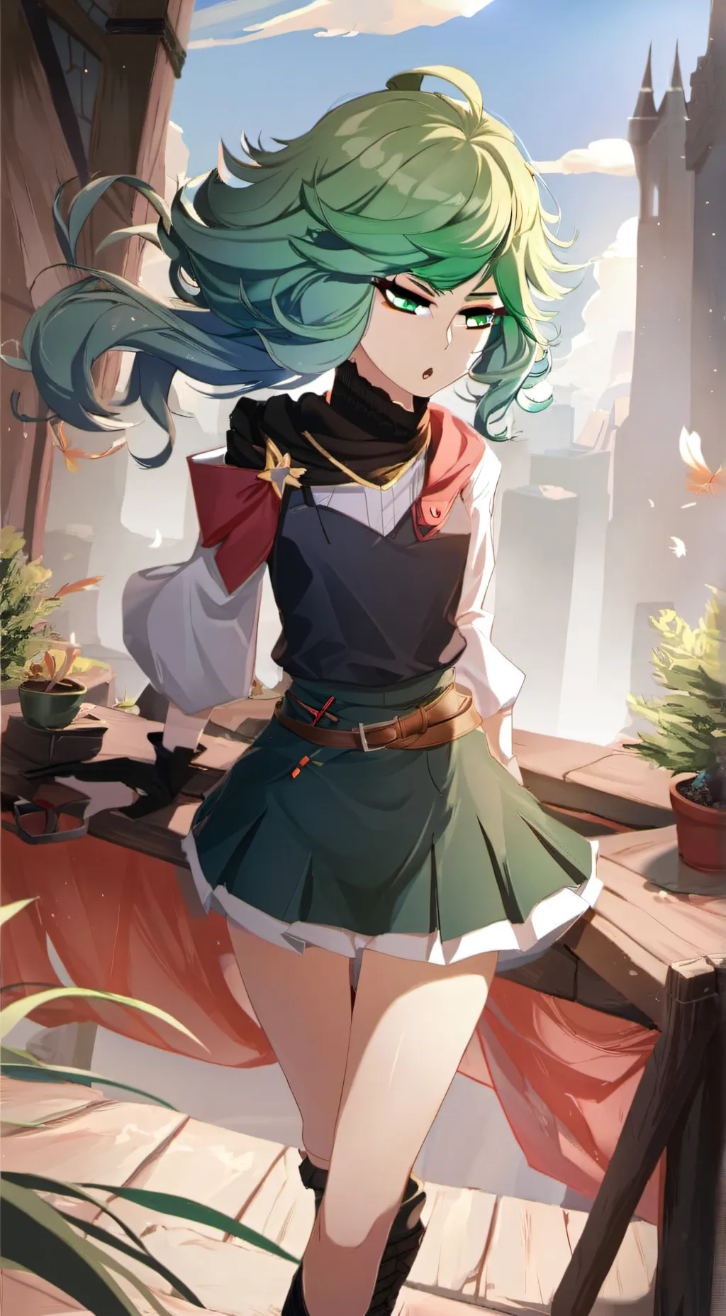 ai character: tatsumski background