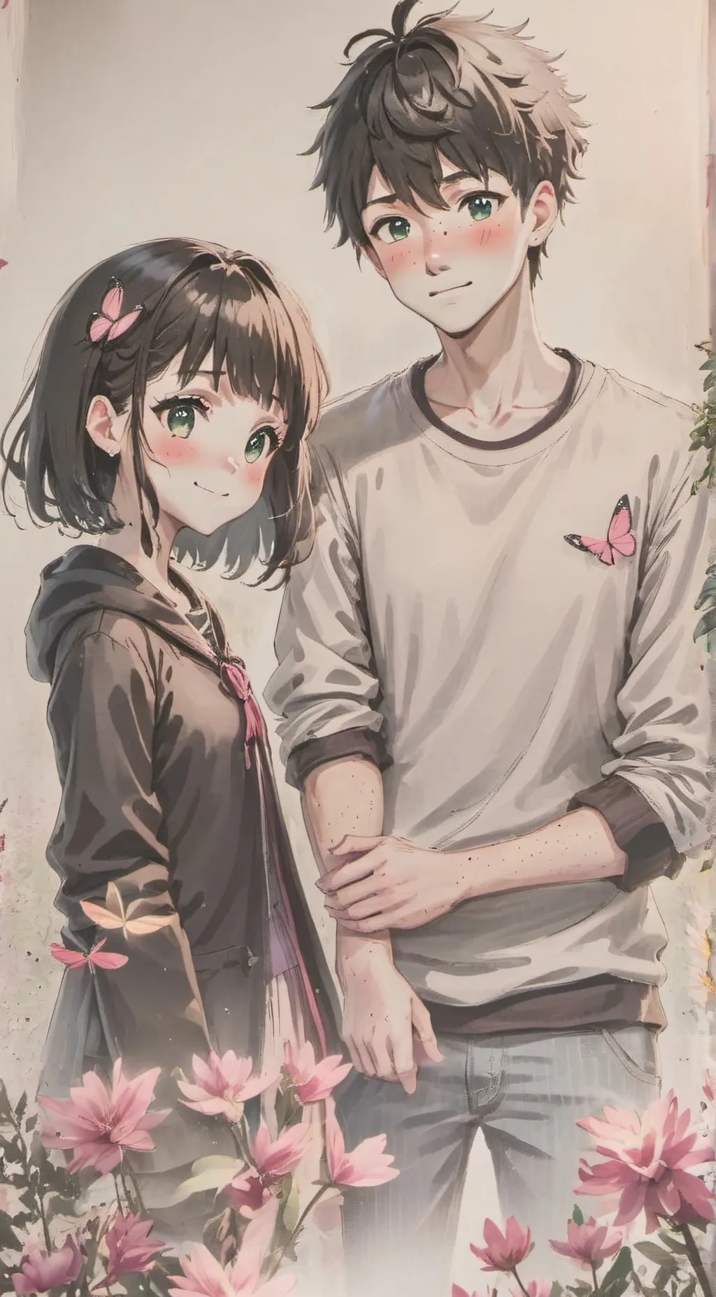 ai character: Jax and Maya background