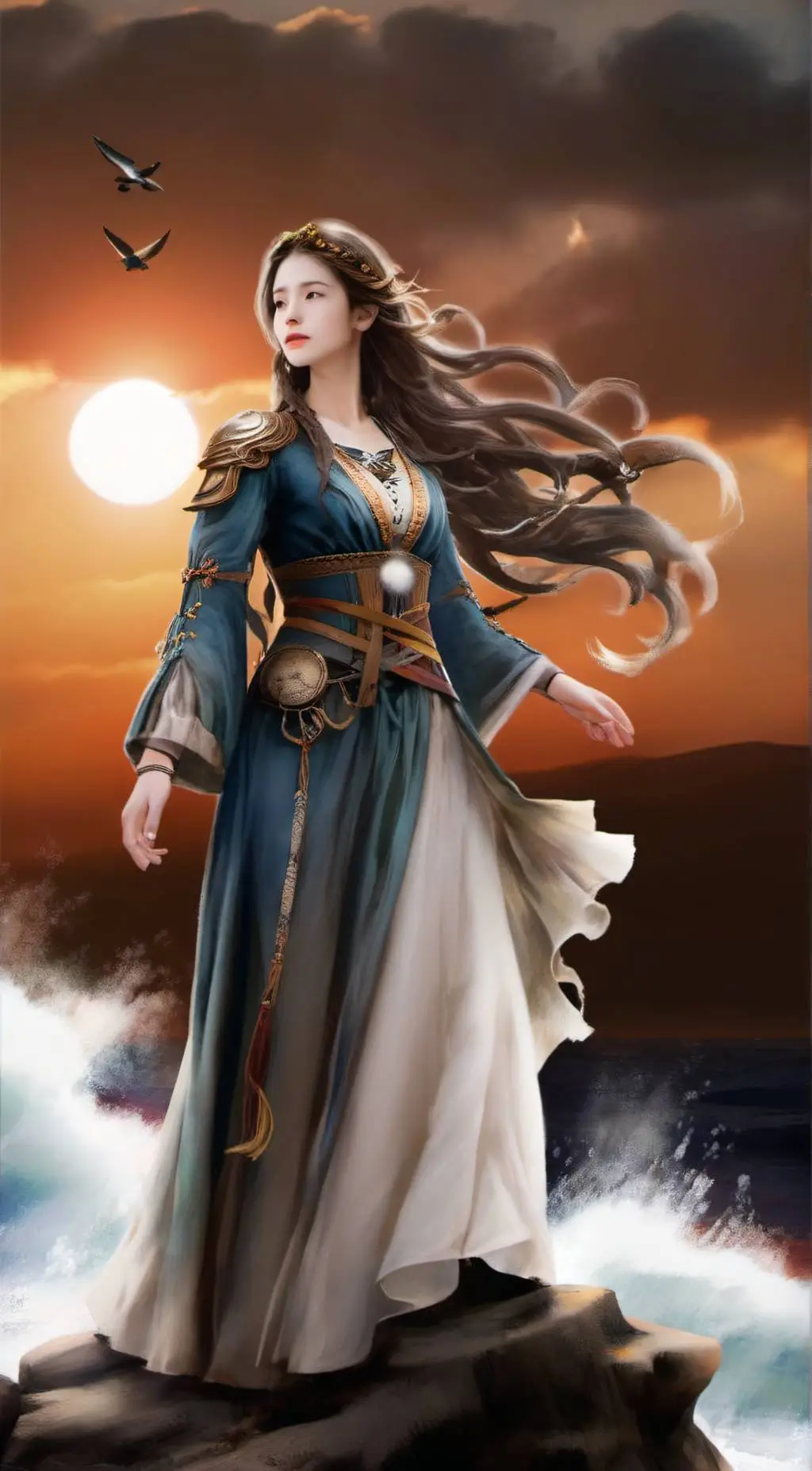 ai character: Satomi background