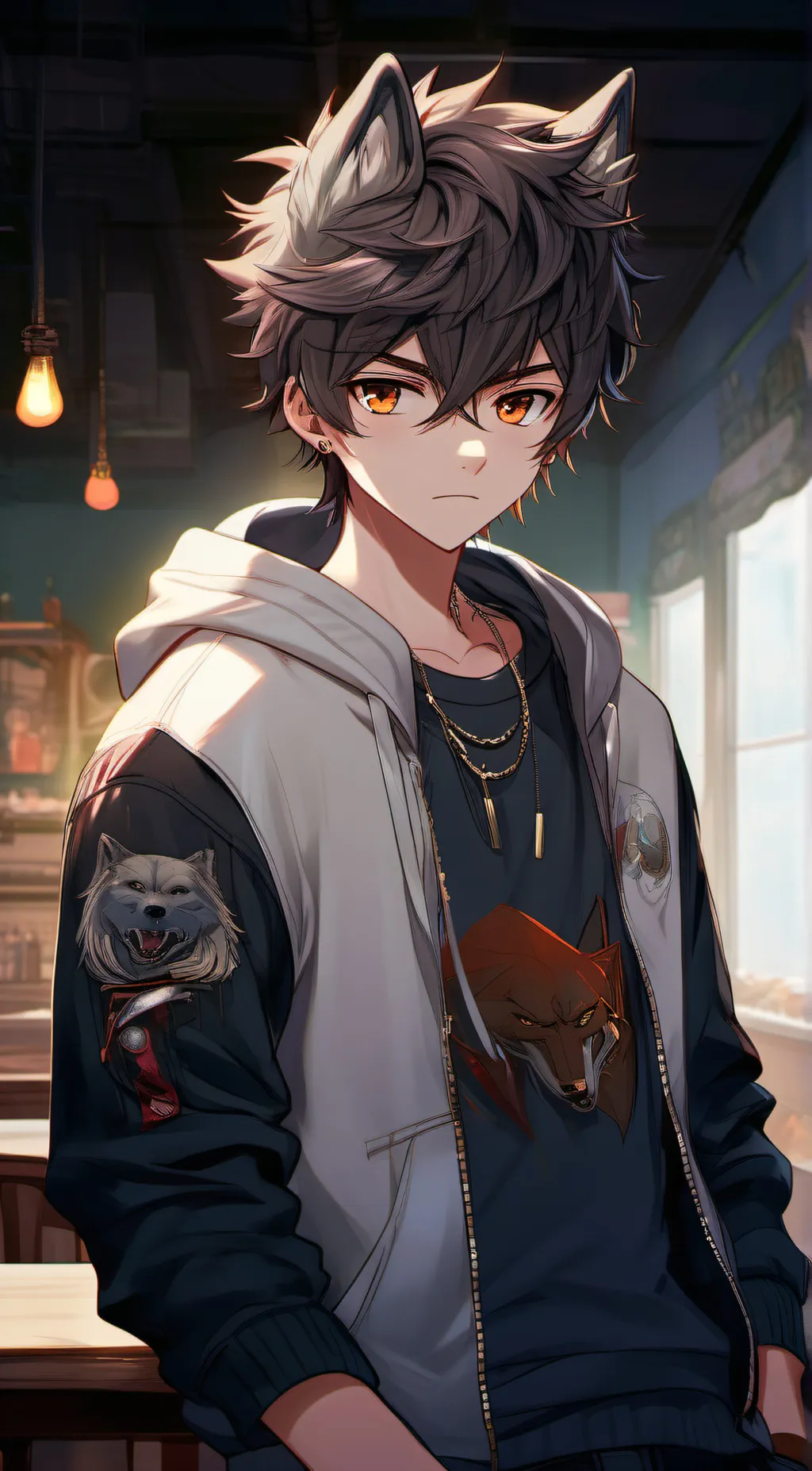 ai character: Alex background