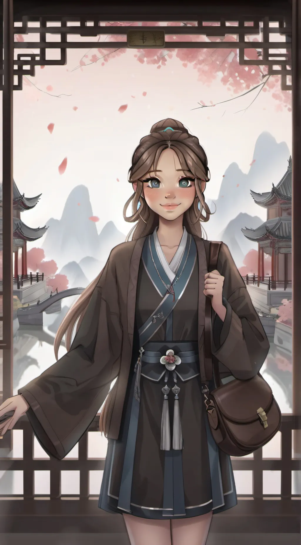 ai character: Chun hua background