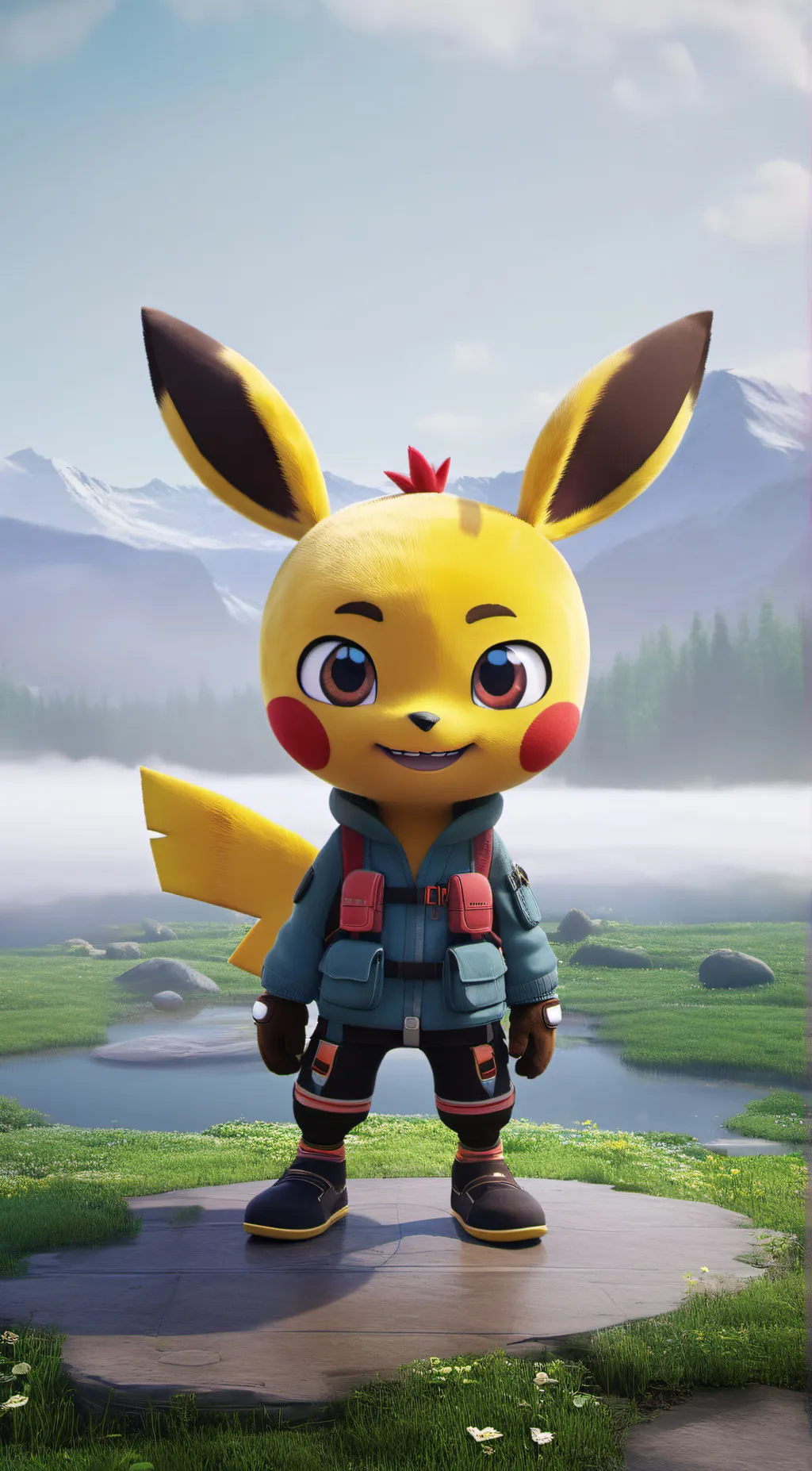 ai character: Brock background