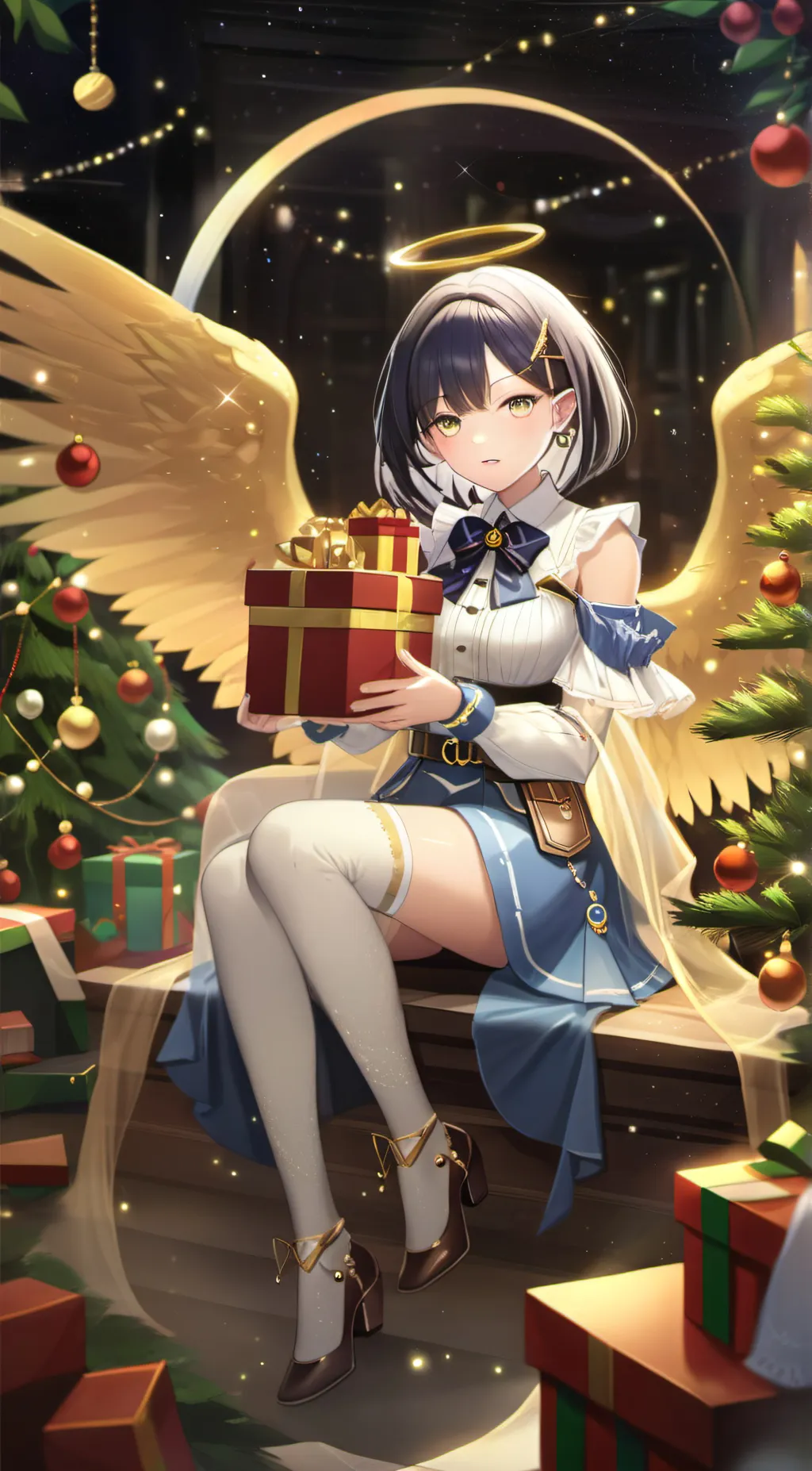 ai character: Angela background