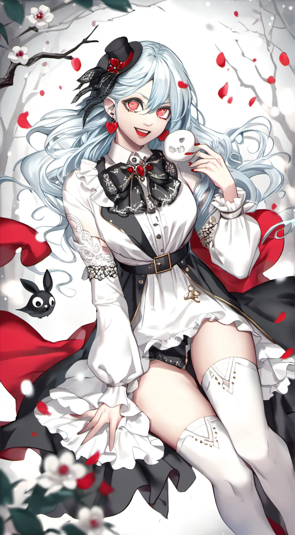 ai character: Vampire Ella background