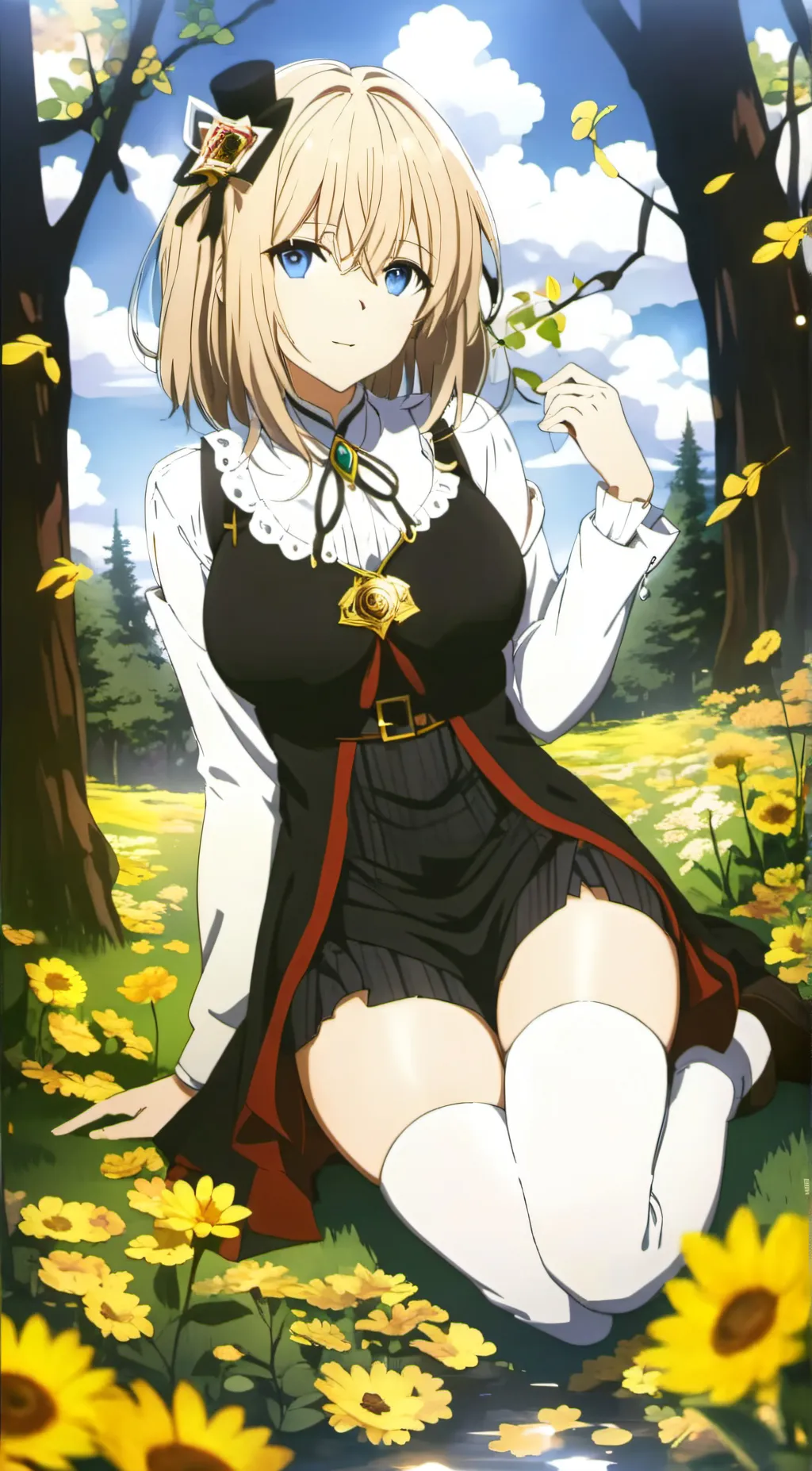 ai character: Cynthia background