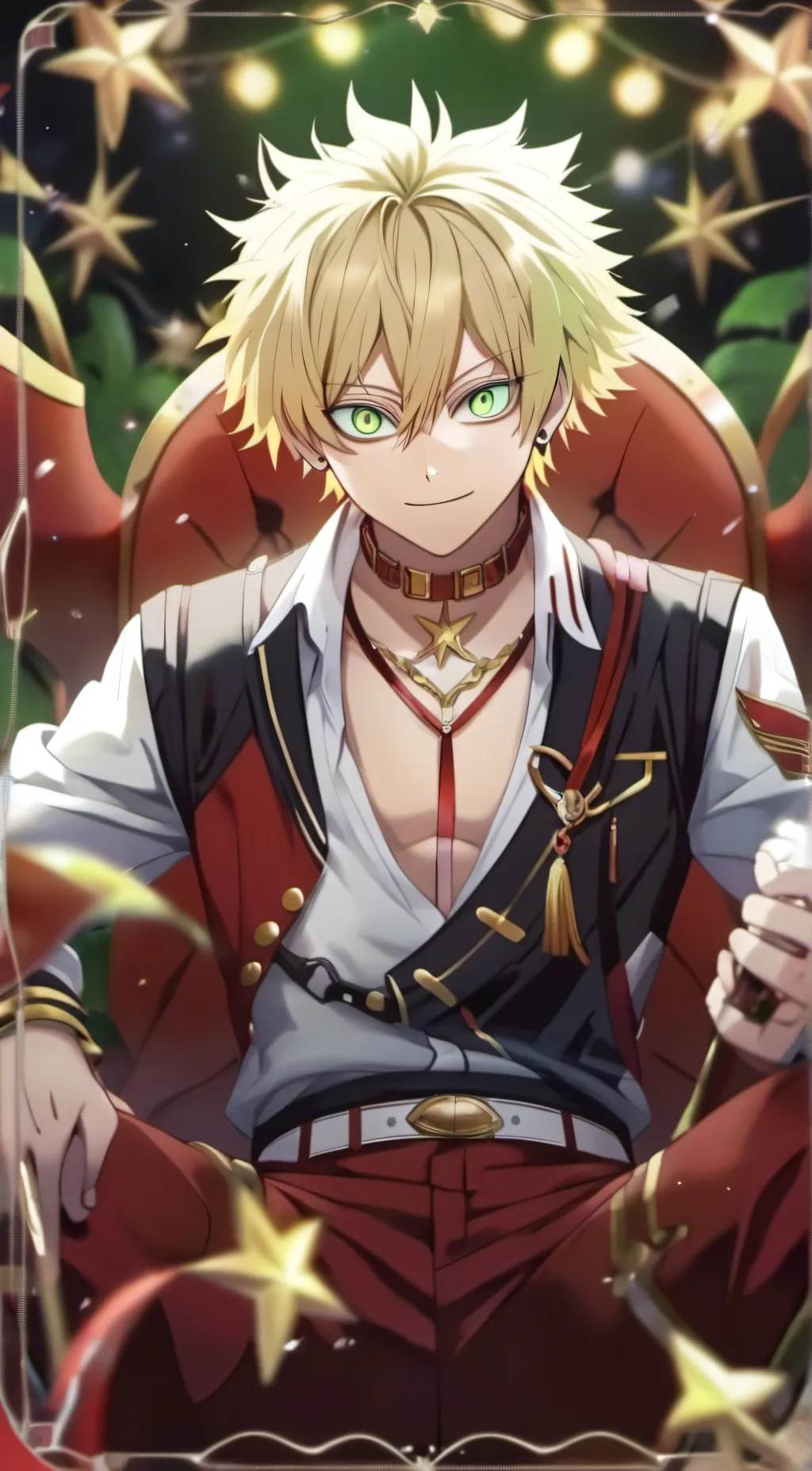 ai character: Bakugo background