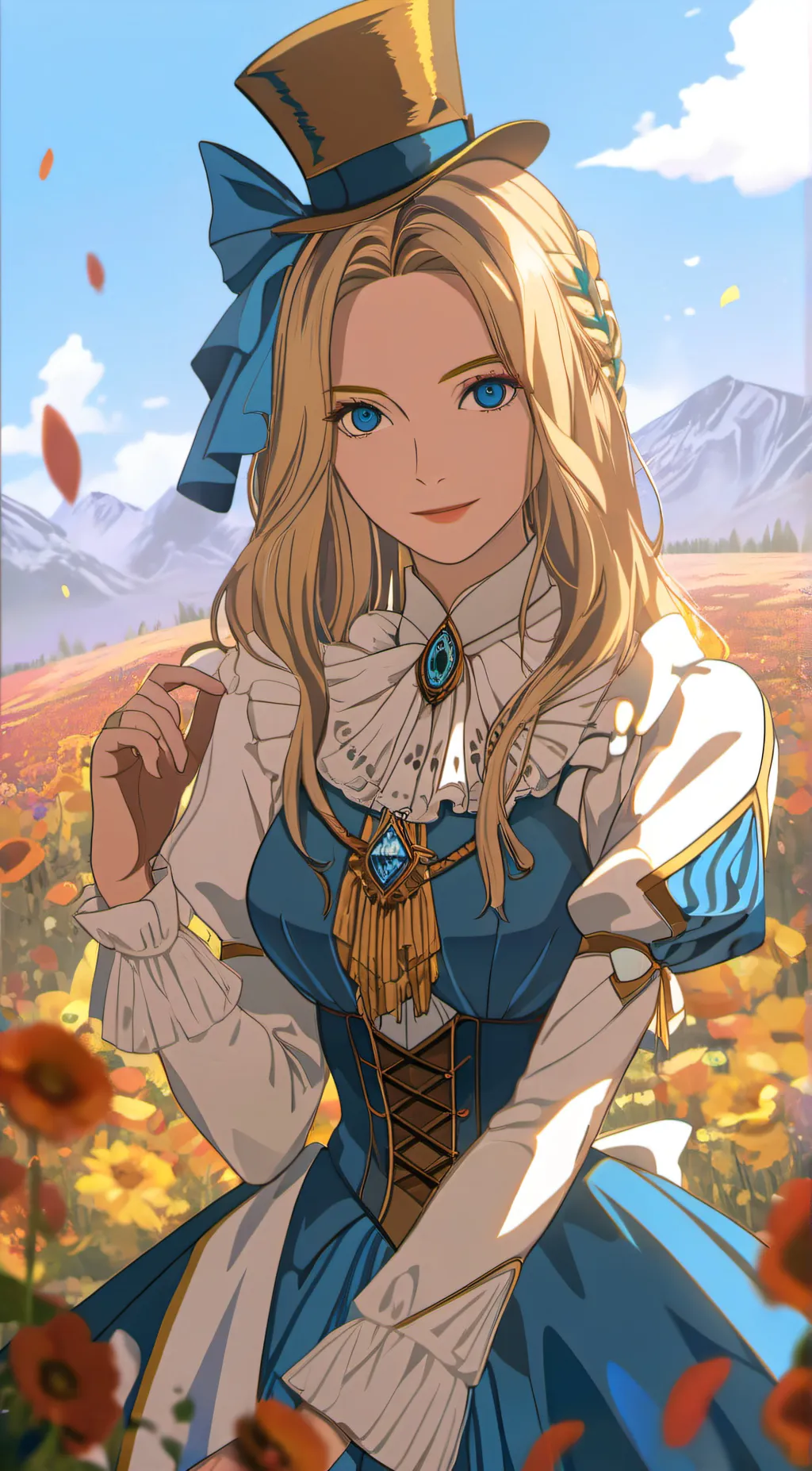 ai character: AliceRulzUnderstan background