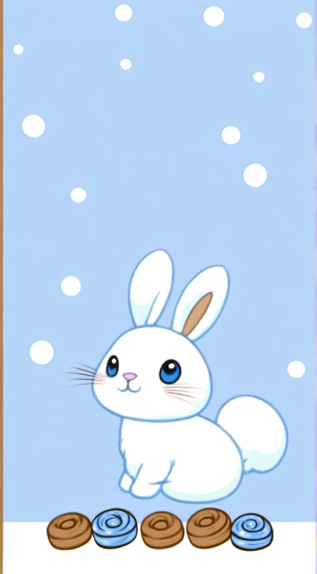 ai character: cinnamonrolls background