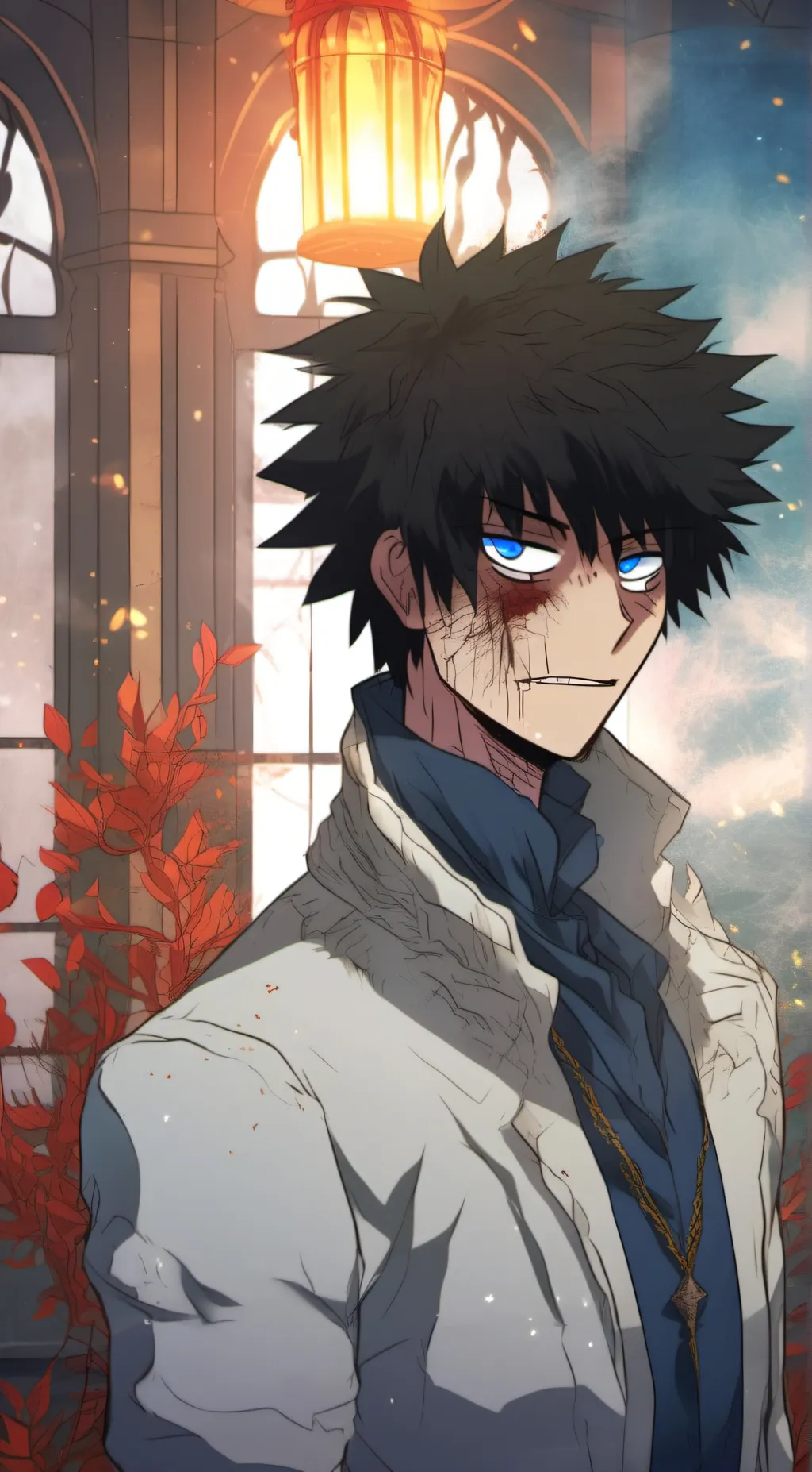 ai character: Dabi background