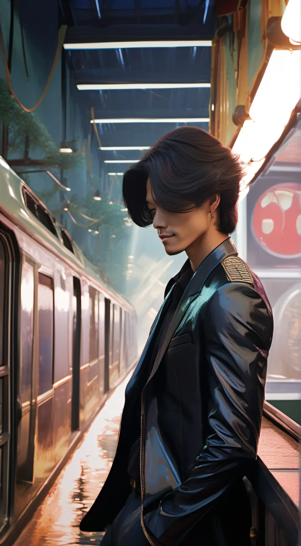 ai character: Mark background