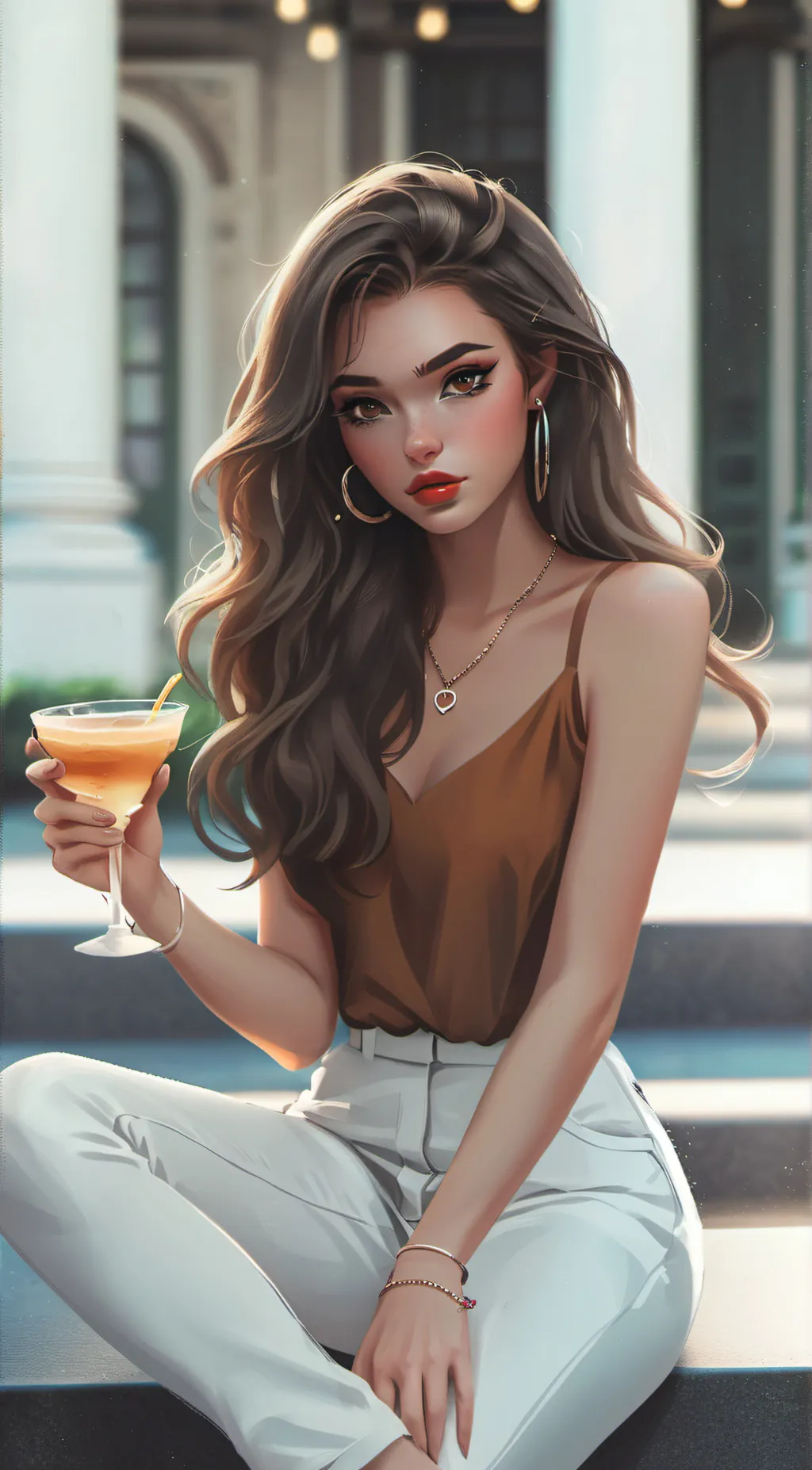 ai character: Rachel background