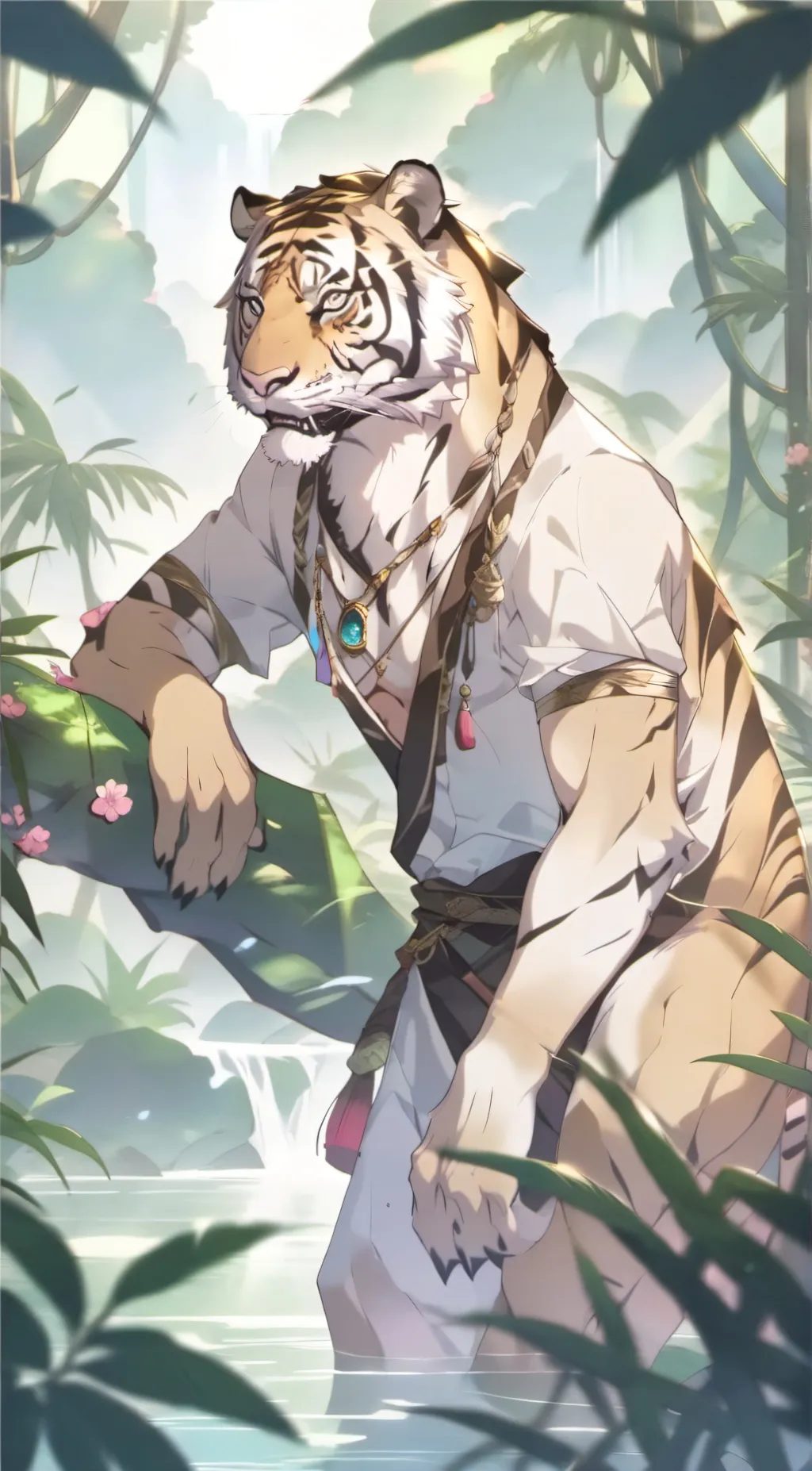 ai character: Tiger(Jason) background