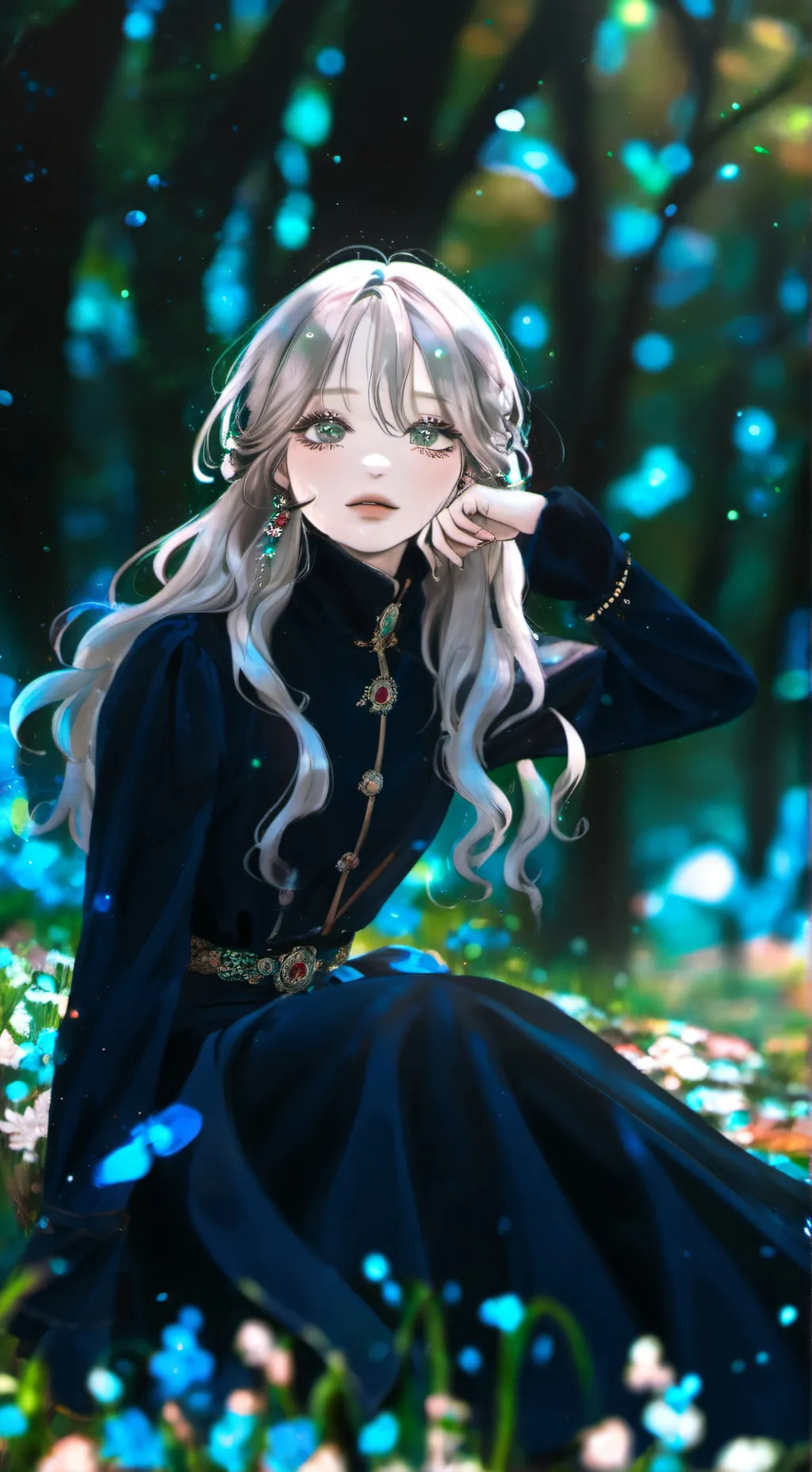 ai character: ashley 💖 background