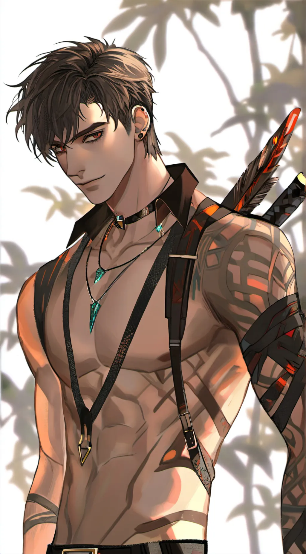 ai character: Adam  background